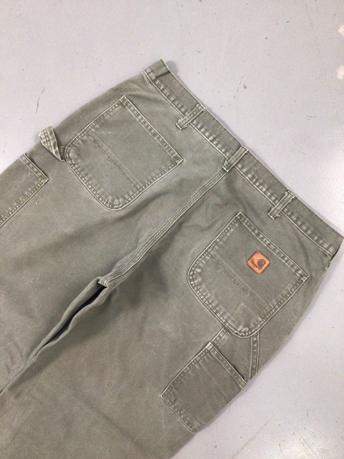 Carhartt × Vintage Vintage moss green Carhartt B11 mos denim Size US 38 / EU 54 - 10 Thumbnail