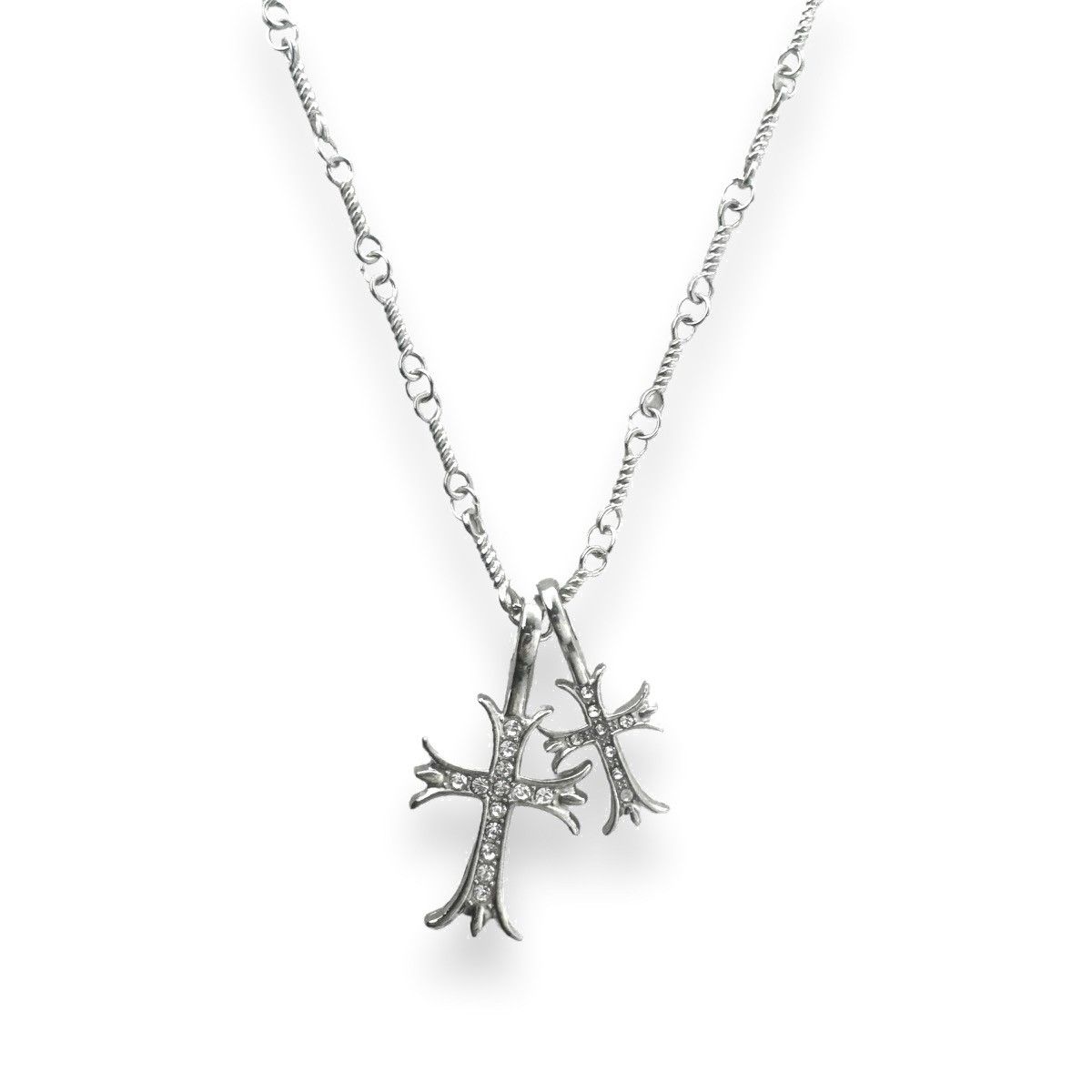 Designer CZ Cross Pendant Necklace for Men Women Hip Hop Unisex Style Size ONE SIZE - 1 Thumbnail
