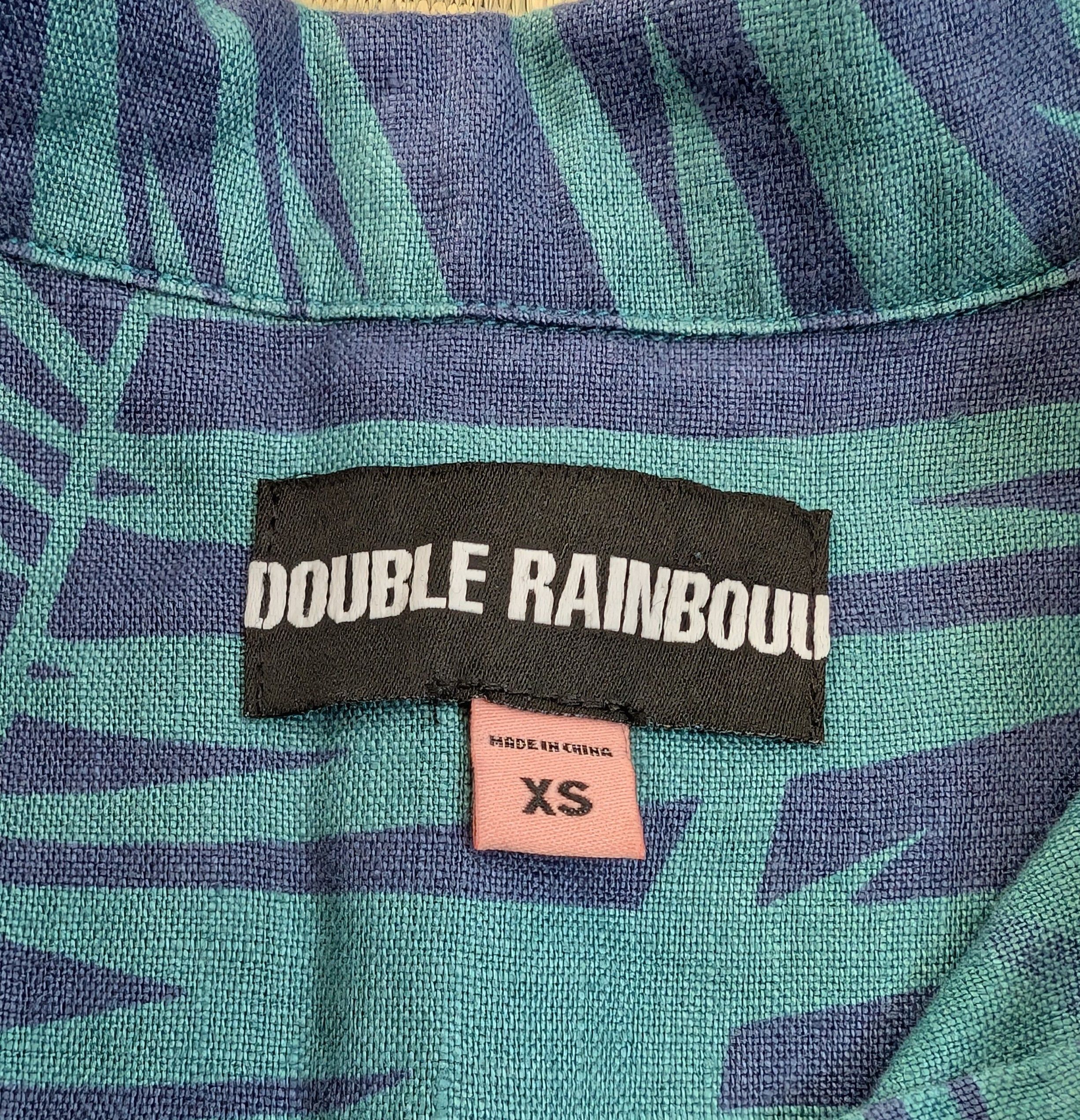 Double Rainbouu Double Rainbouu Palm Design 100% Linen Hawaiian Shirt Size US XS / EU 42 / 0 - 3 Thumbnail