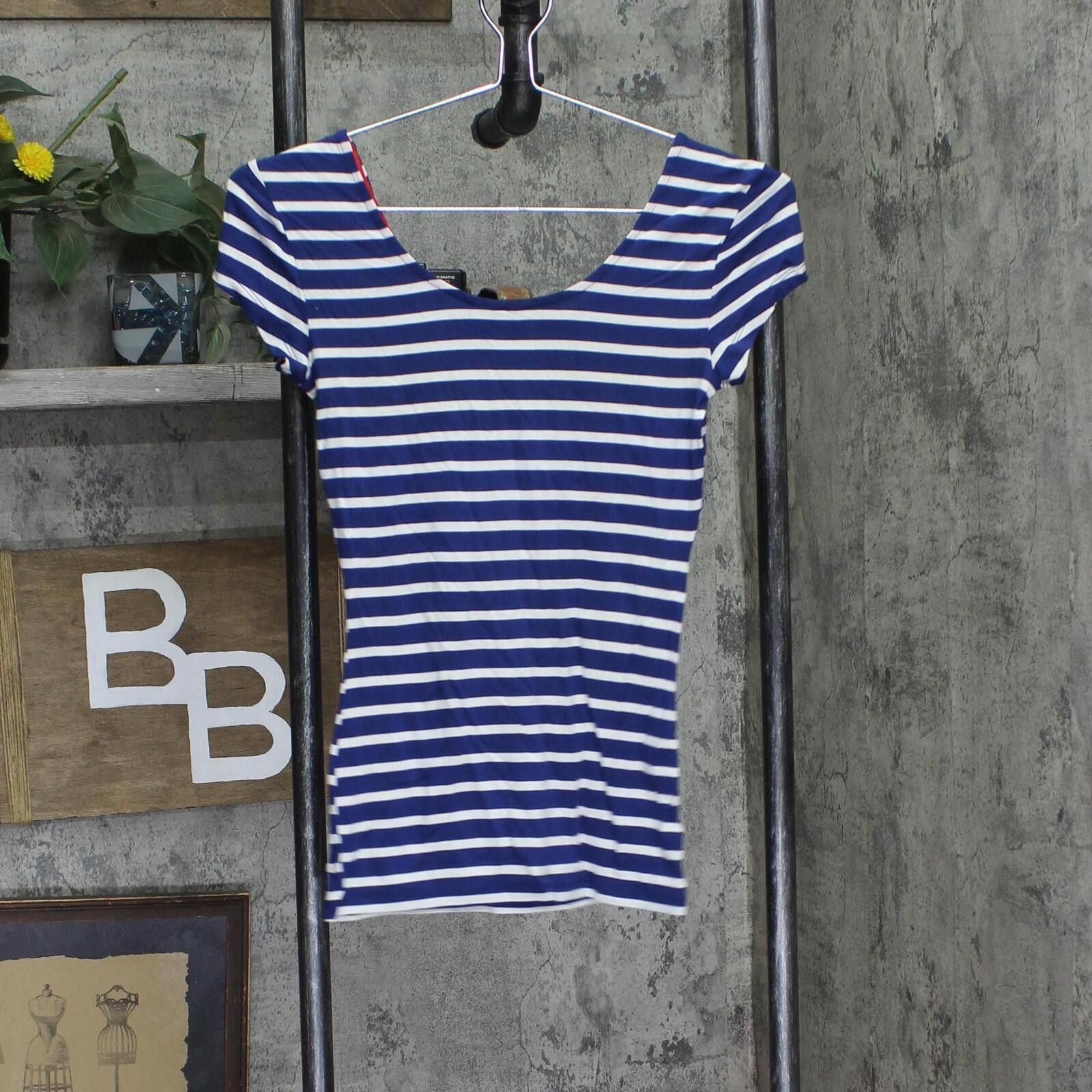 Other Nwt Ultra Flirt Knit Short-sleeve Ballet Top Blue Multi Xs Size XS / US 0-2 / IT 36-38 - 2 Thumbnail