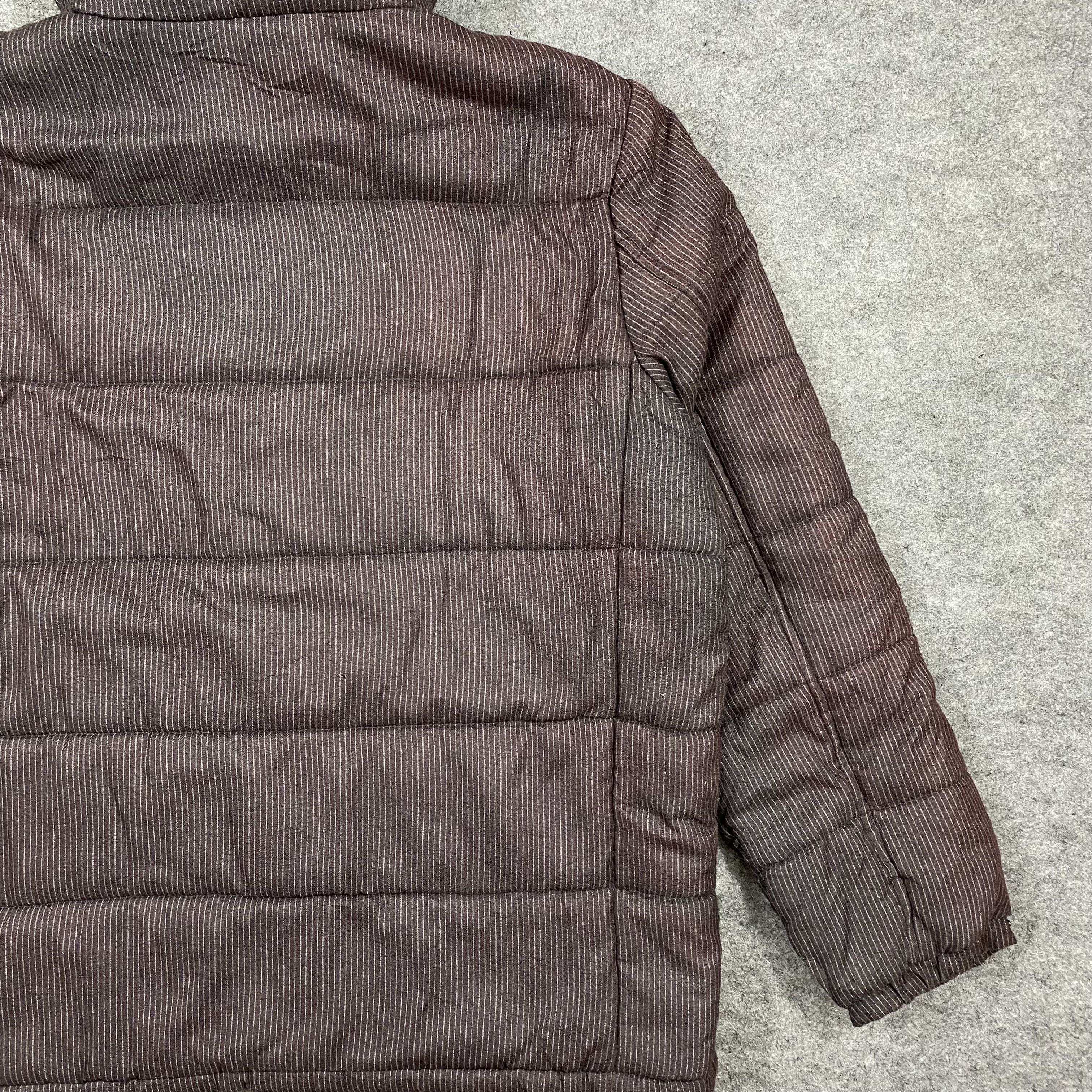 Vintage VTG 2009 J.N.R.D Pinstripe Hooded Puffer Jacket-J670 Size US M / EU 48-50 / 2 - 9 Thumbnail