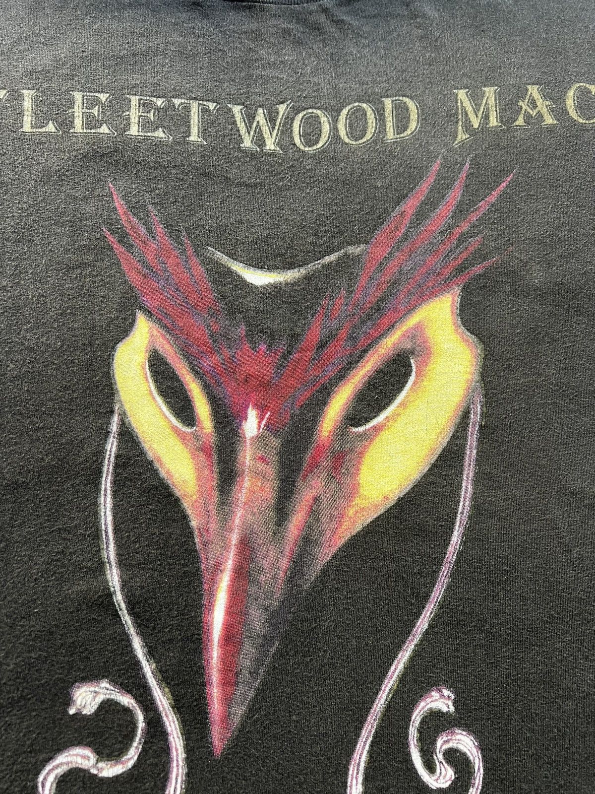 Band Tees 1990 Fleetwood Mac Behind The Mask Tour Band Tee Shirt Size US XL / EU 56 / 4 - 4 Thumbnail
