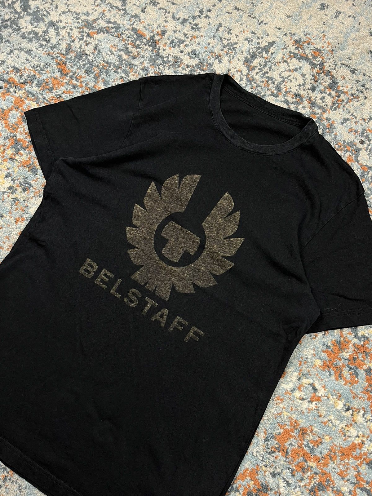 Belstaff × Vintage Vintage y2k Belstaff logo graphic print tee Size US M / EU 48-50 / 2 - 3 Thumbnail