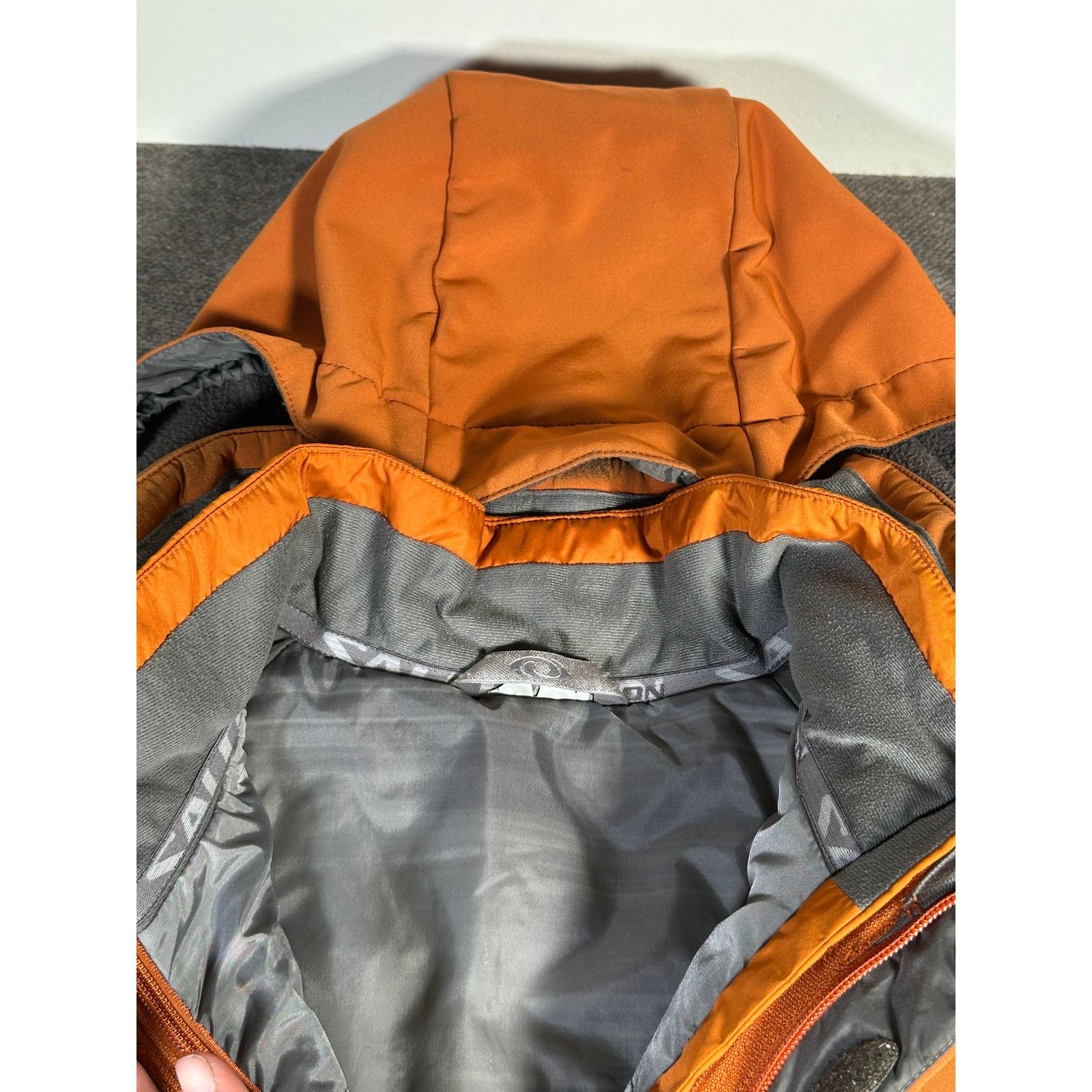 Salomon Vintage Salomon Lab Orange Full-Zip Softshell Ski Jacket Size US L / EU 52-54 / 3 - 8 Thumbnail