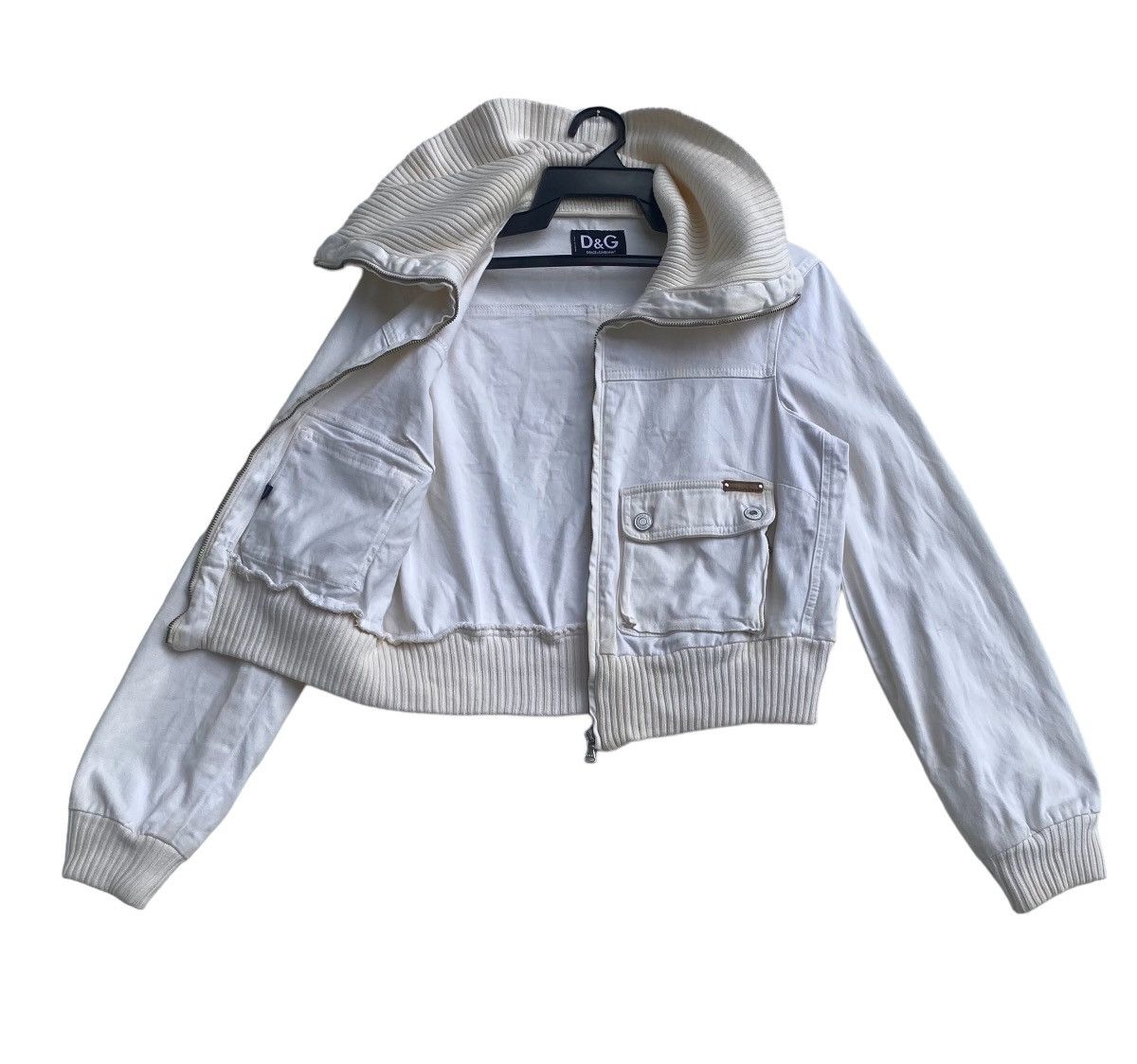 Dolce & Gabbana Rare Dolce and Gabbana D&G high colar crop jacket Size XS / US 0-2 / IT 36-38 - 6 Thumbnail