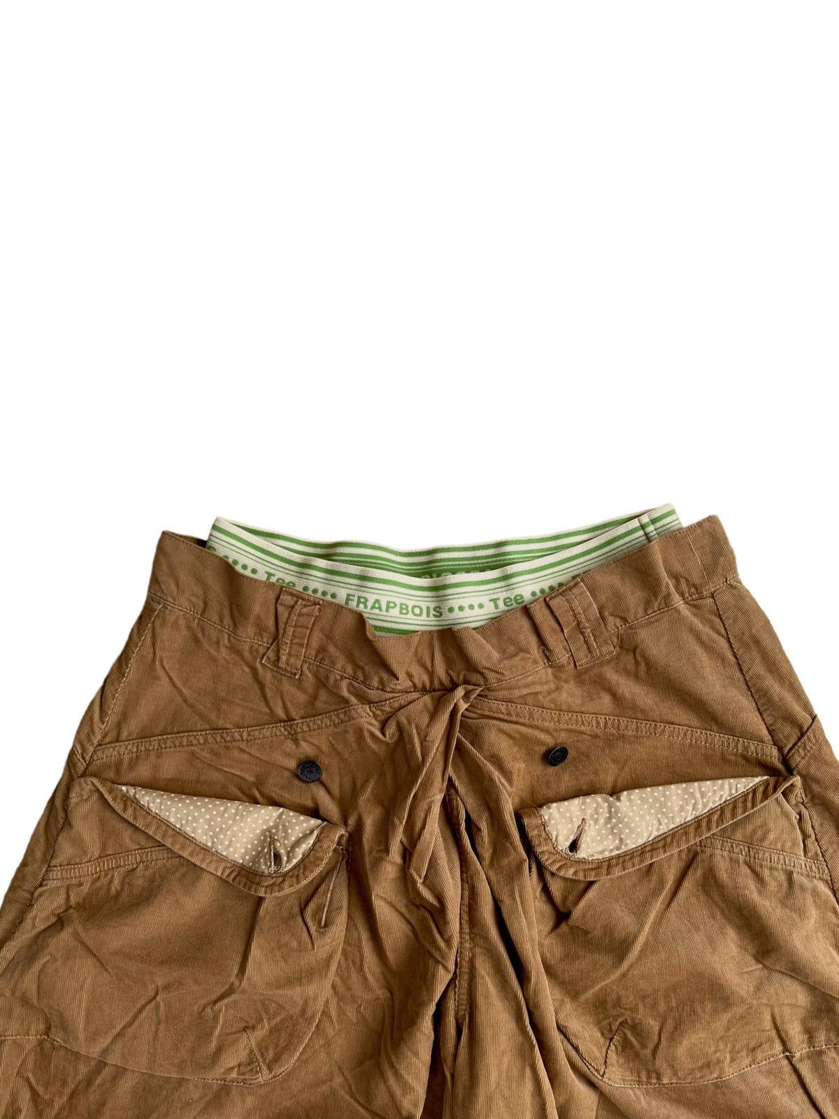 Frapbois Vintage Balloon Curved Shorts Frapbois by Issey Miyake Size US 31 - 2 Thumbnail