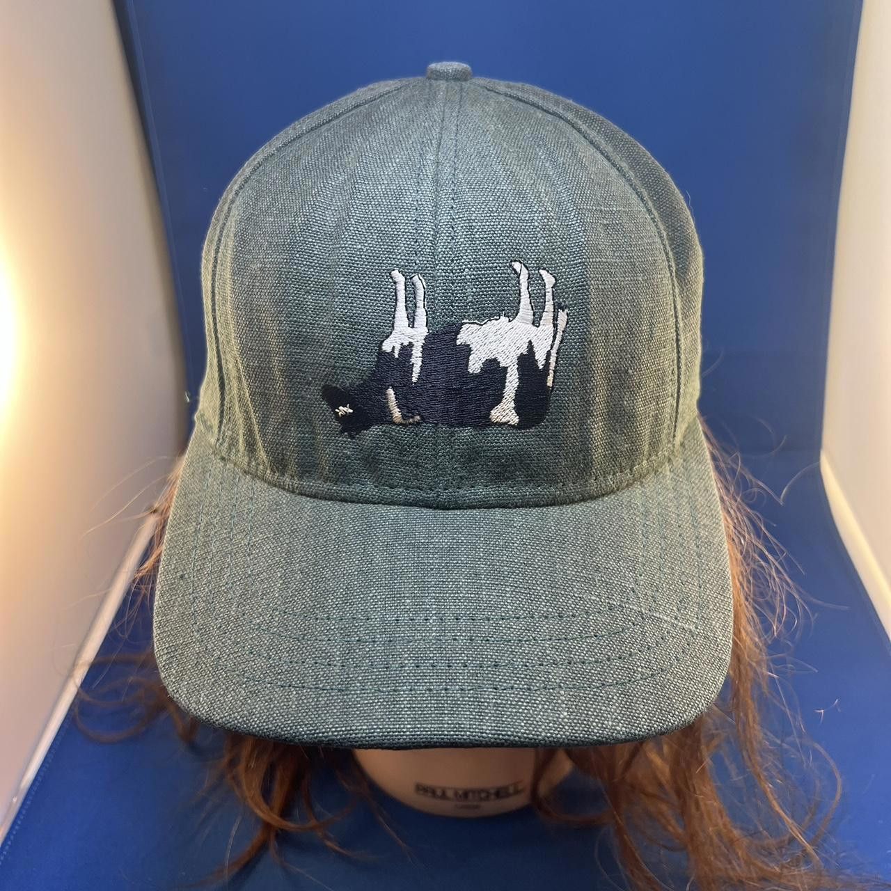 Designer Eco-Friendly Hemp Cap with Unique Graphic Design Size ONE SIZE - 2 Thumbnail