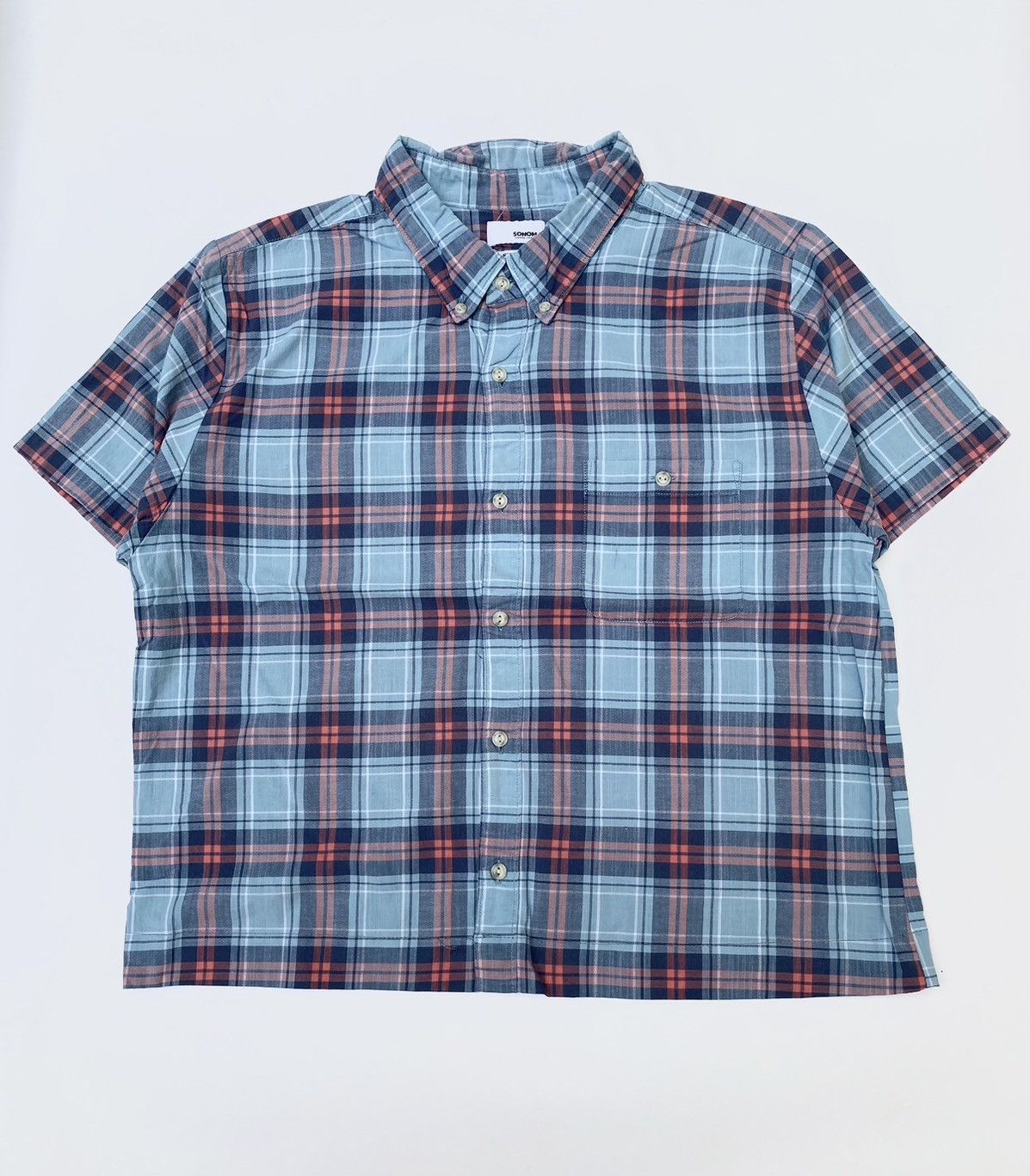 Billabong Y2K Style Boxy Cropped Shirt Size US L / EU 52-54 / 3 - 1 Thumbnail