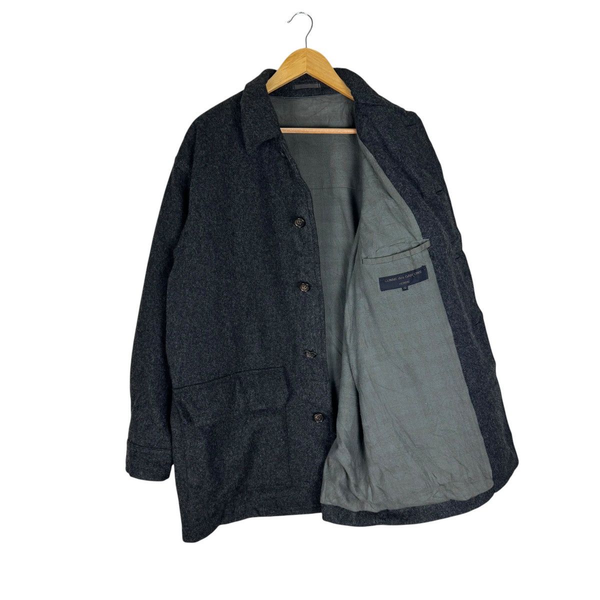 Comme des Garcons Homme 🔥80s CDG HOMME WOOL OVERSIZE JACKET Size US M / EU 48-50 / 2 - 7 Thumbnail