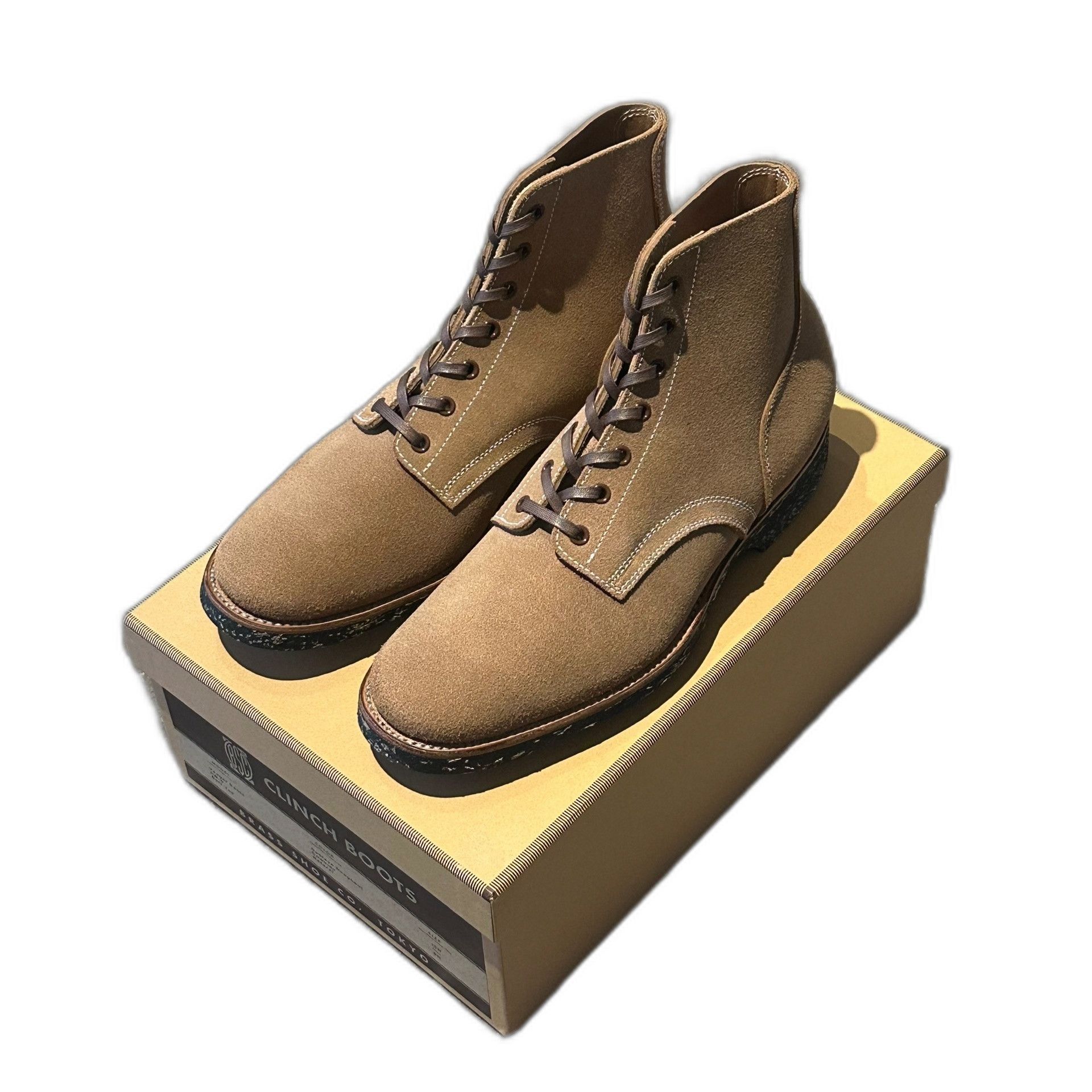 Clinch Boots Clinch Yeager Natural Roughout Boot US9.5 Size US 9.5 / EU 42-43 - 1 Thumbnail