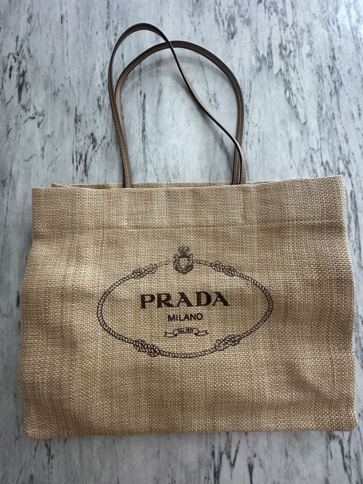 Prada Authentic Prada Milano Beach Bag Size ONE SIZE - 1 Thumbnail