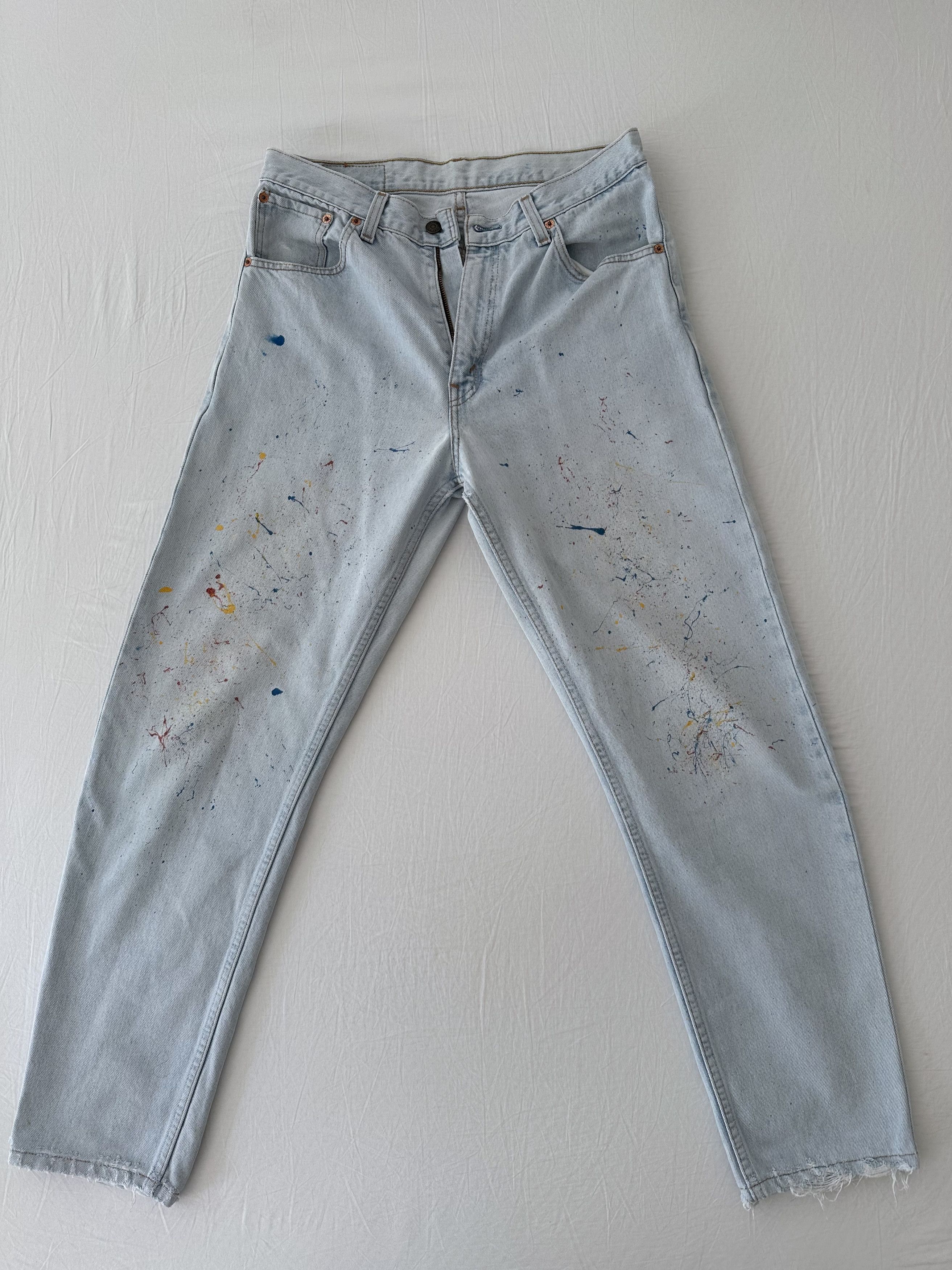 Levi's Levis 521 33/34 Light Blue Size US 33 - 1 Thumbnail