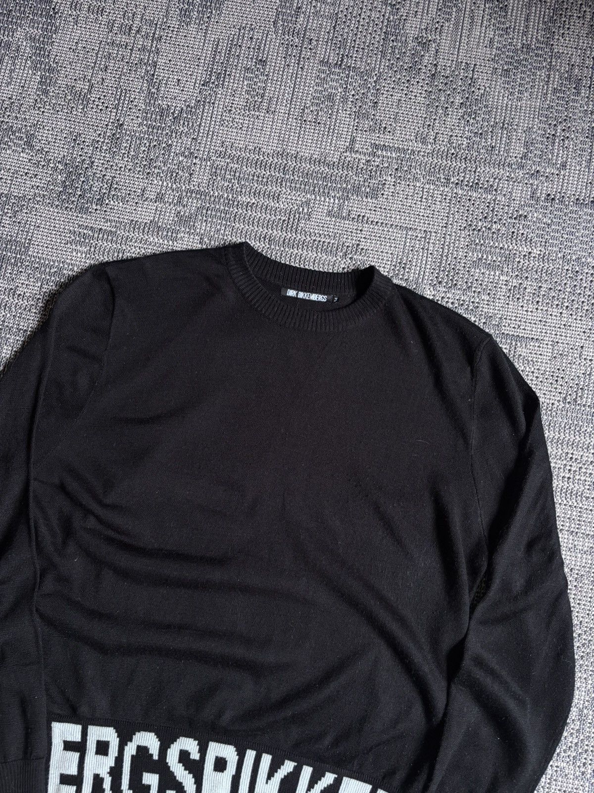 Dirk Bikkembergs Vintage Dirk Bikkembergs Archival Big Logo Spellout Jumper Size US L / EU 52-54 / 3 - 2 Thumbnail