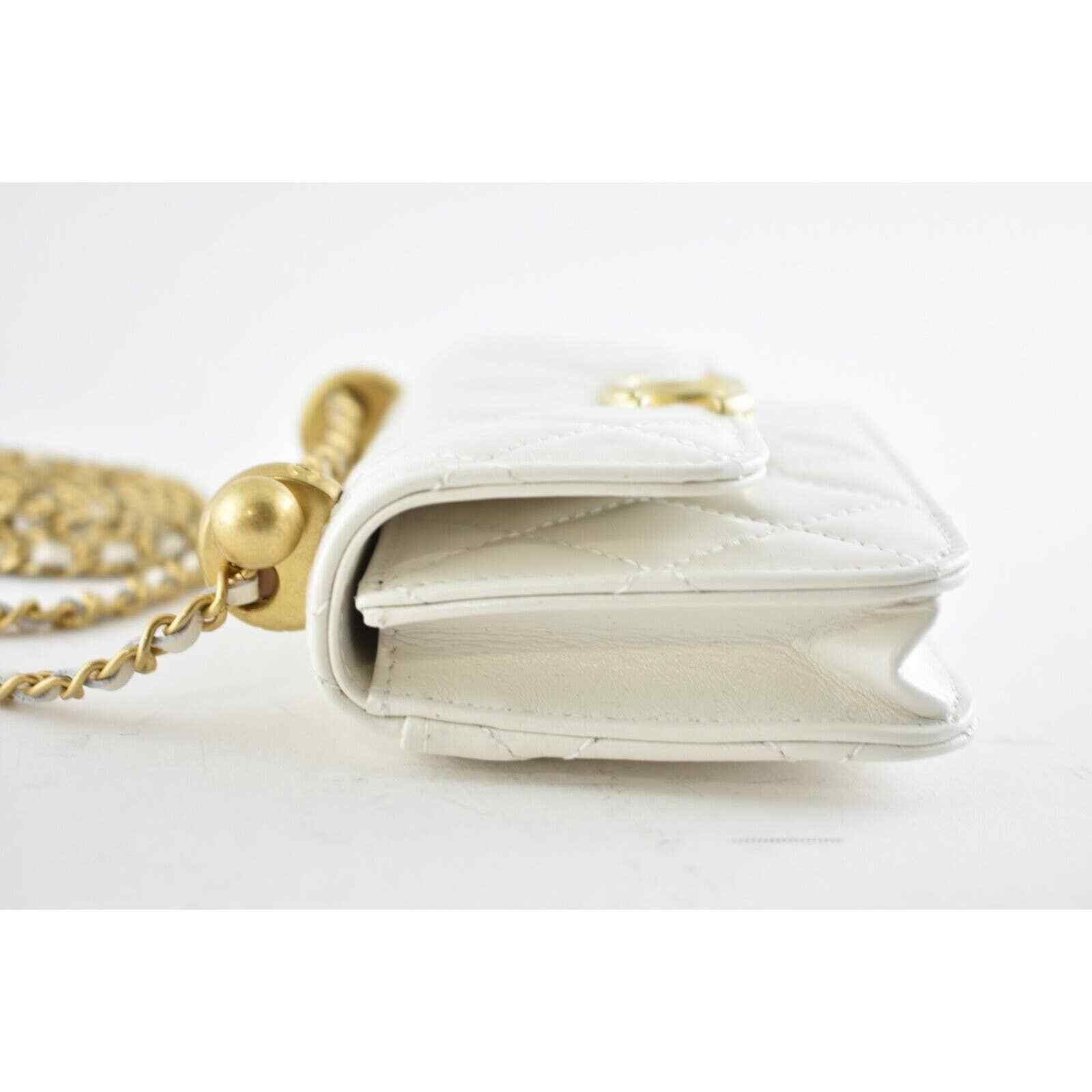 Chanel Chanel Mini Flap Coin With Chain Handle Crossbody Bag Size ONE SIZE - 8 Thumbnail