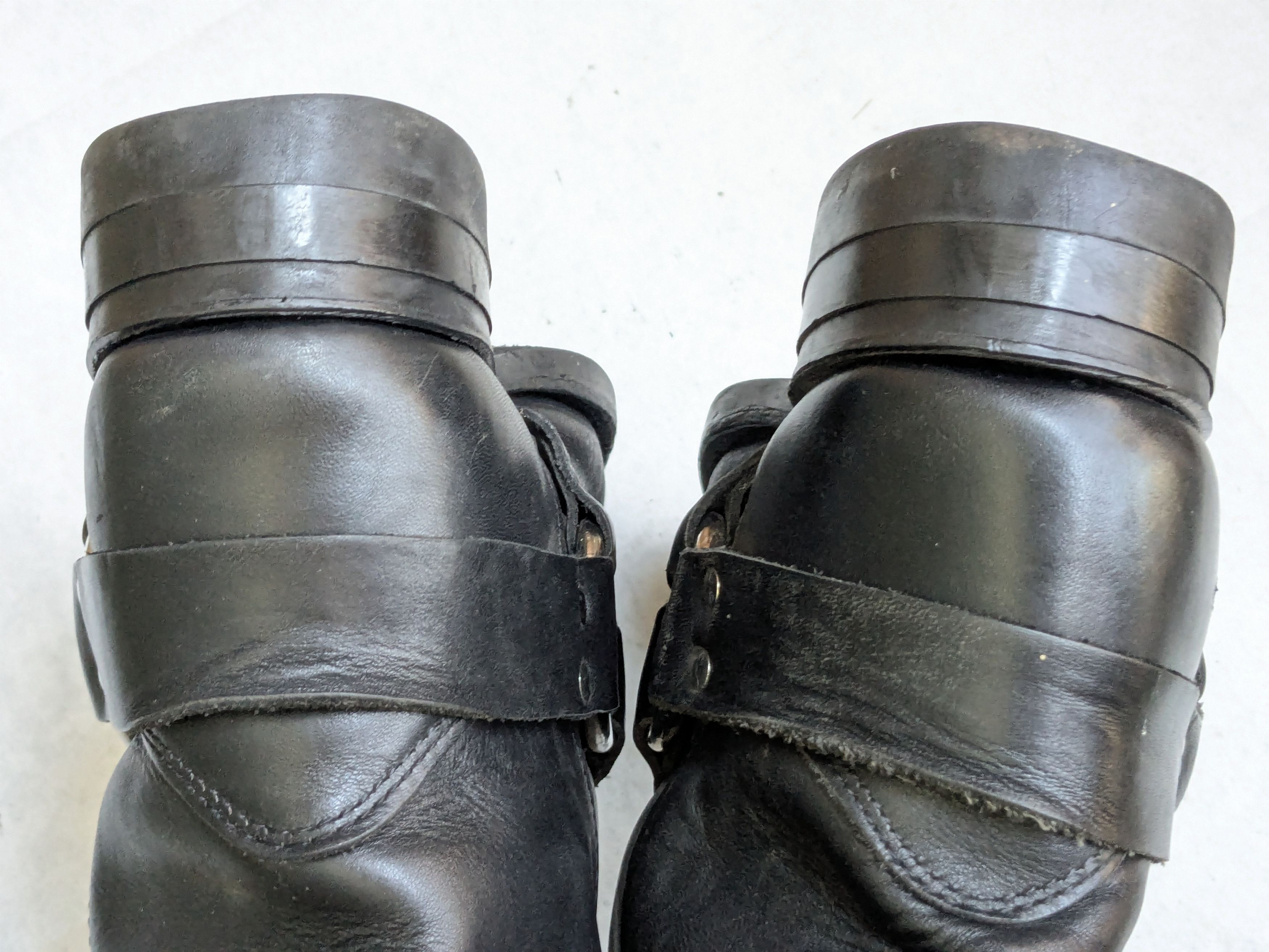 Frye Frye Harness Boots Black Leather 10.5 M Leather Buckle Size US 10.5 / EU 43-44 - 13 Thumbnail