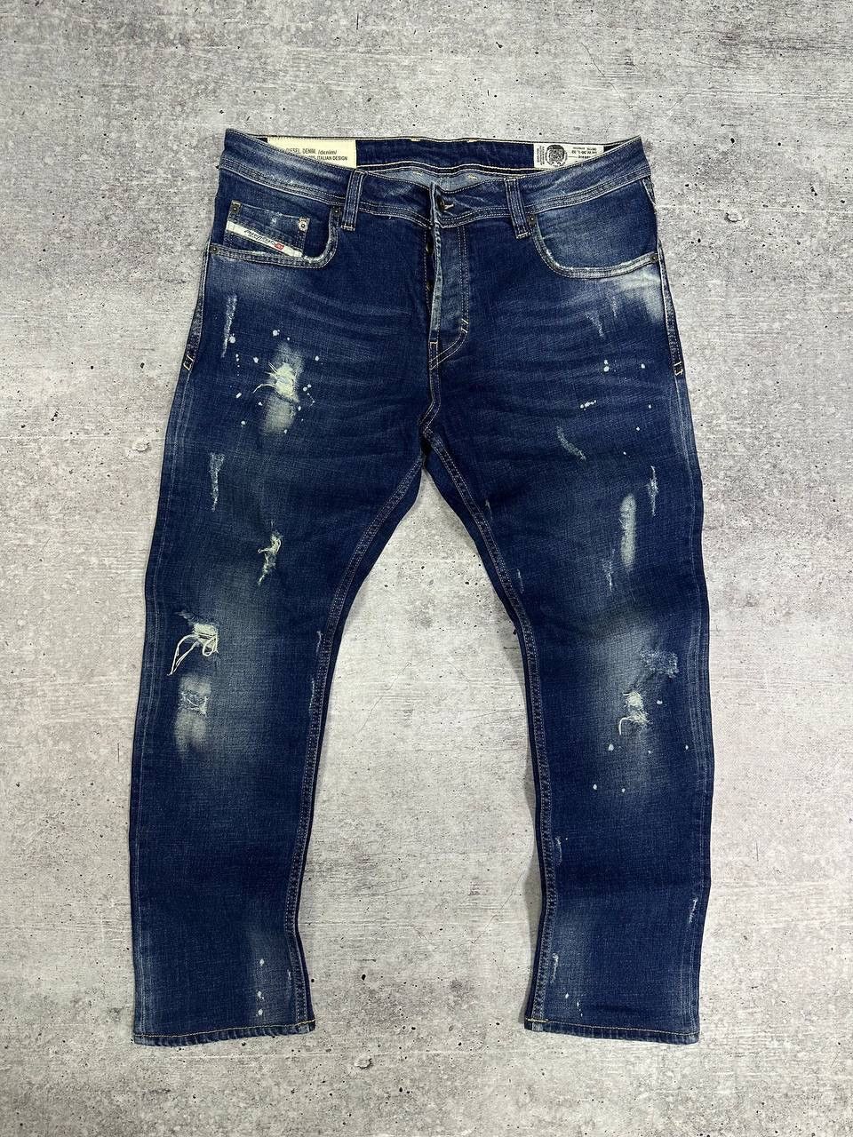 Diesel × Vintage Vintage Diesel Buster Dark Denim Pants Size US 36 / EU 52 - 3 Thumbnail
