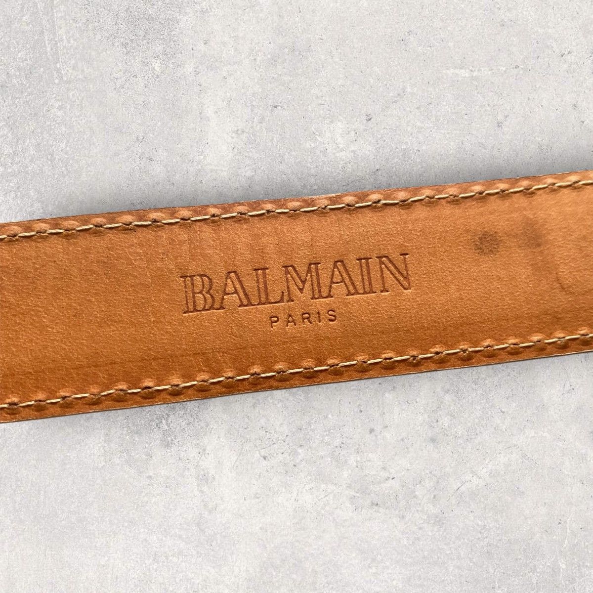 Balmain Balmain Double Bull Buckle Belt Size 32 - 7 Thumbnail
