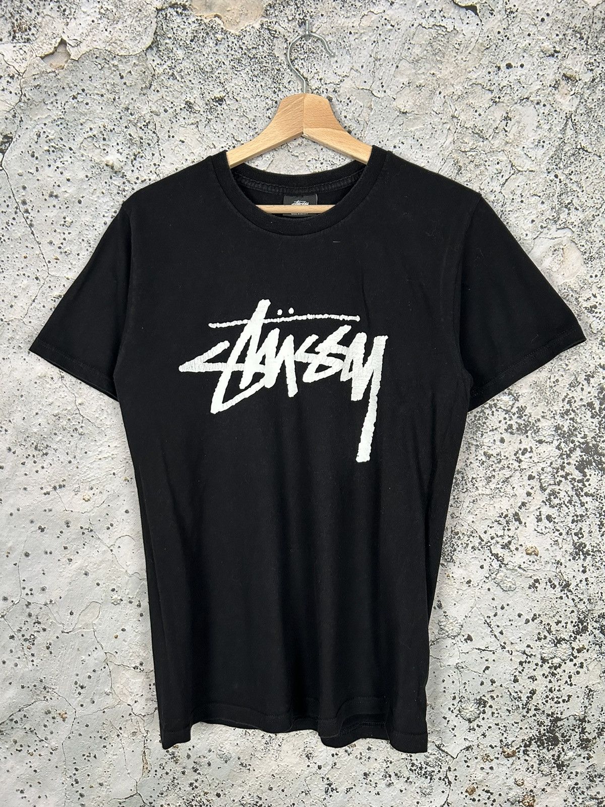Stussy Stussy Logo Graphic Tee Streetwear Rap Drill Hype Size US S / EU 44-46 / 1 - 1 Thumbnail