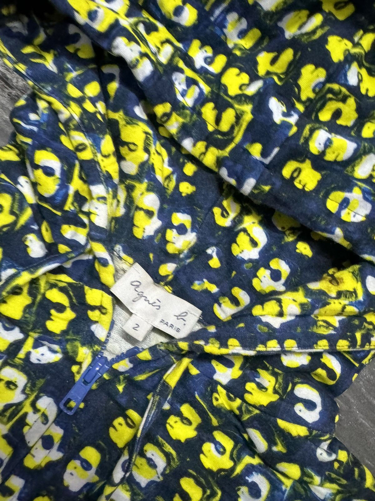 agnes b. AGNES B. FULL POP ART PRINT HOODED SWEATER Size M / US 6-8 / IT 42-44 - 3 Thumbnail