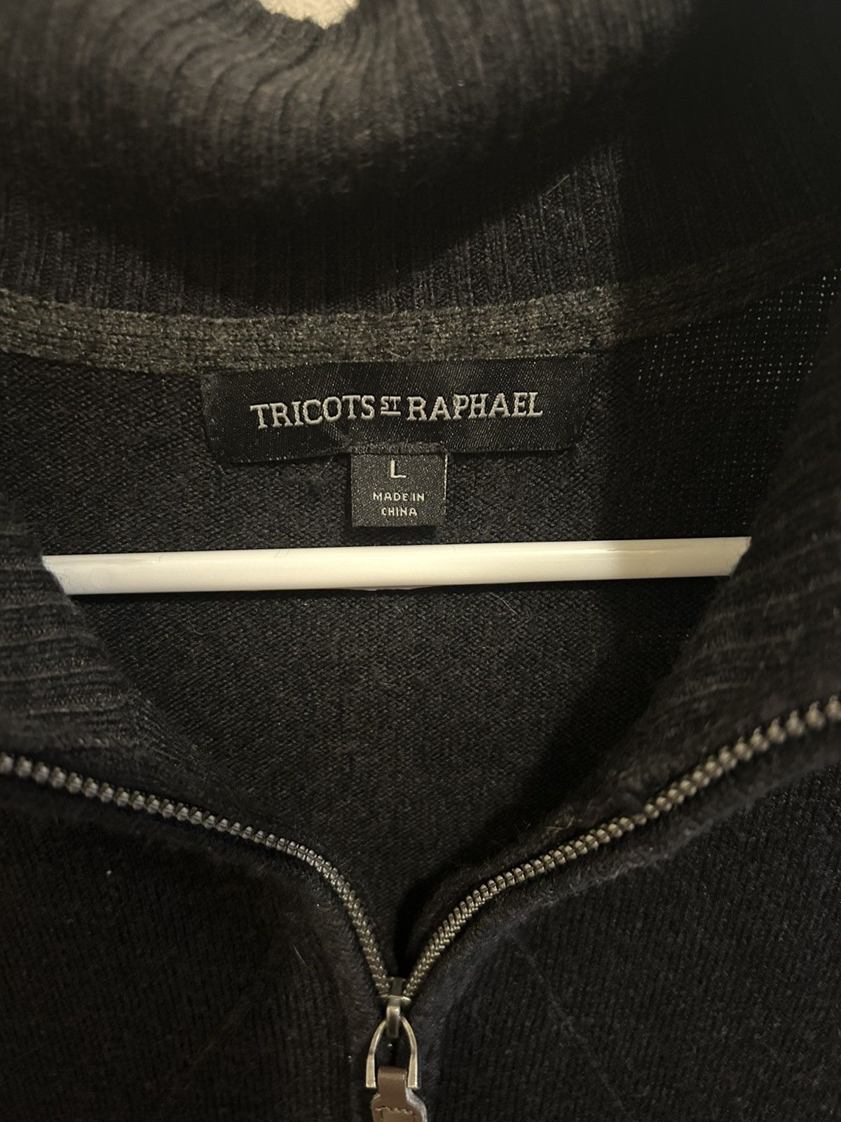 Tricots St. Raphael × Vintage Tricots St. Raphael Dress Quarter Zip Size US L / EU 52-54 / 3 - 3 Thumbnail