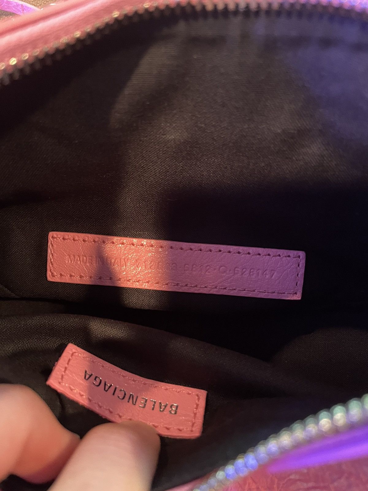Balenciaga LE CAGOLE 8 B X8 W/C ARENA LAMB AS SWEET PINK Size ONE SIZE - 6 Thumbnail