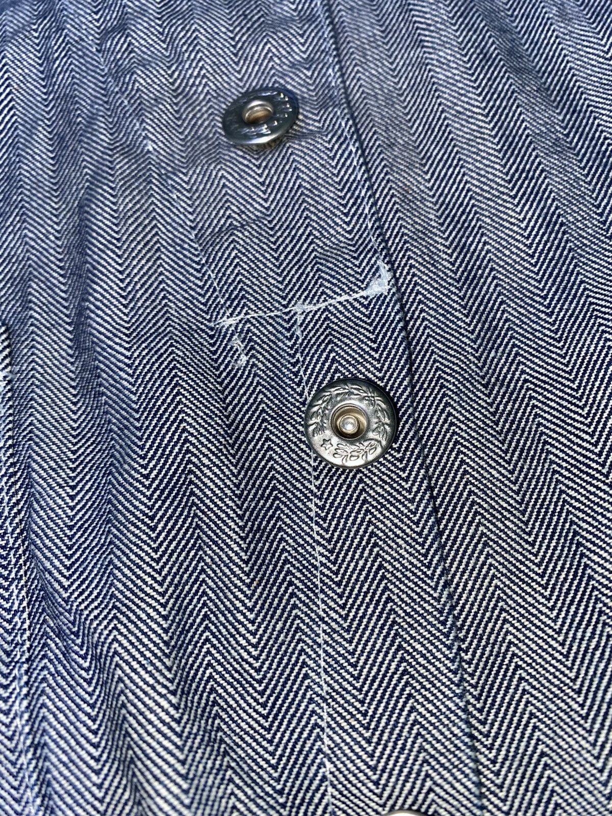 Vintage Vintage 90s HBT Denim Coverall Size US M / EU 48-50 / 2 - 9 Thumbnail