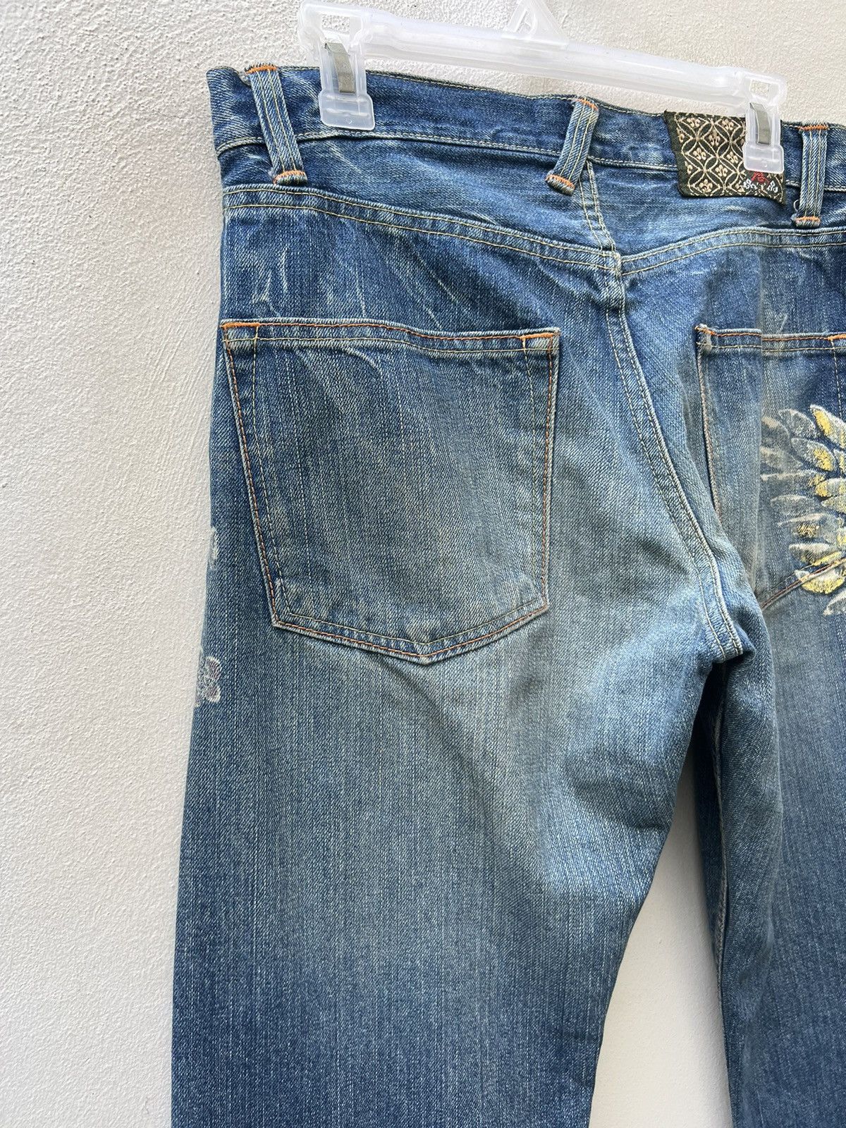 Eternal Vintage Eternal Japan Dirty Mud Denim Painter Jeans Size US 30 / EU 46 - 14 Thumbnail