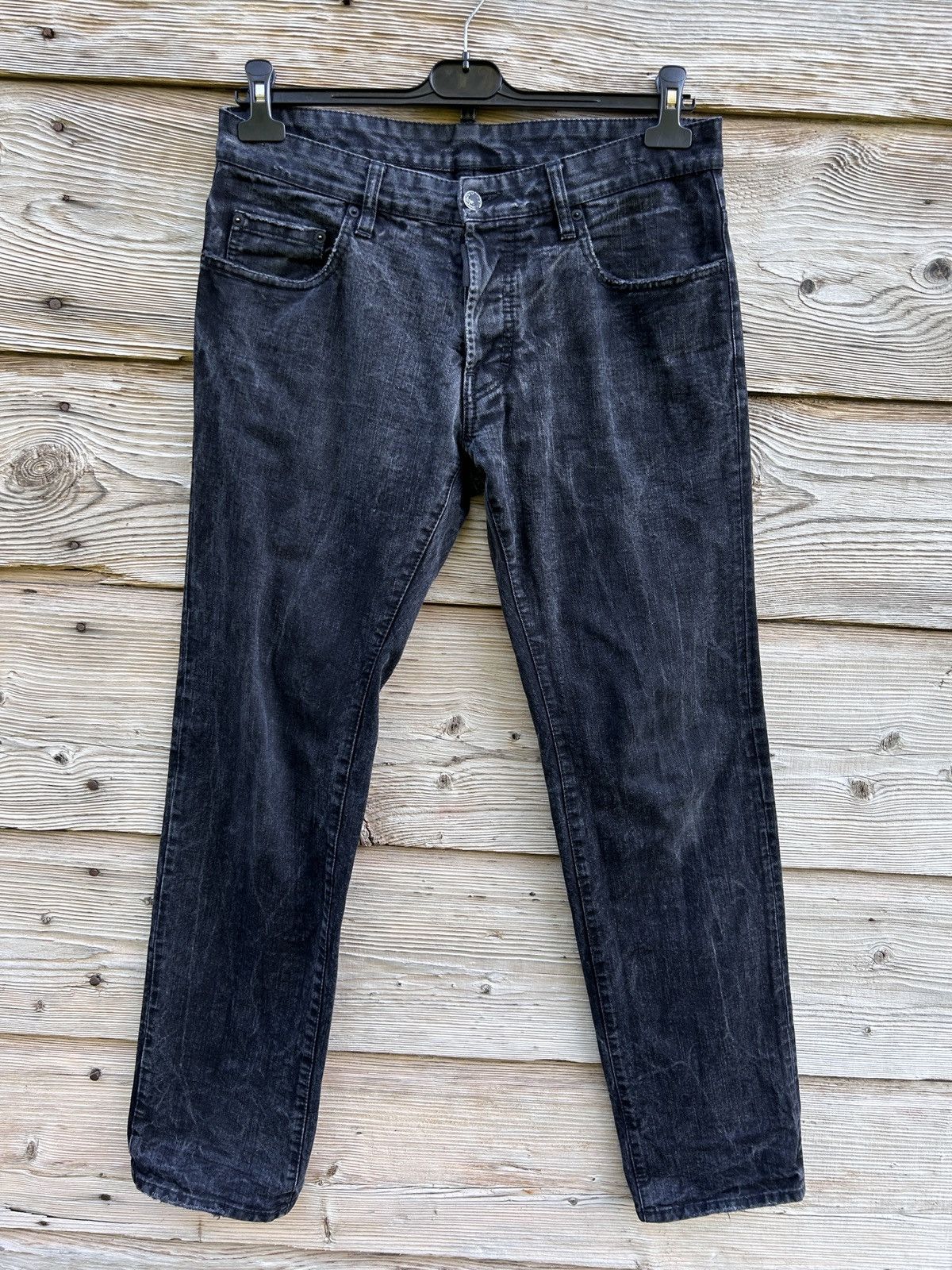 Vintage 00s Vintage Dsquared2 Avant Garde Washed Denim Jeans  