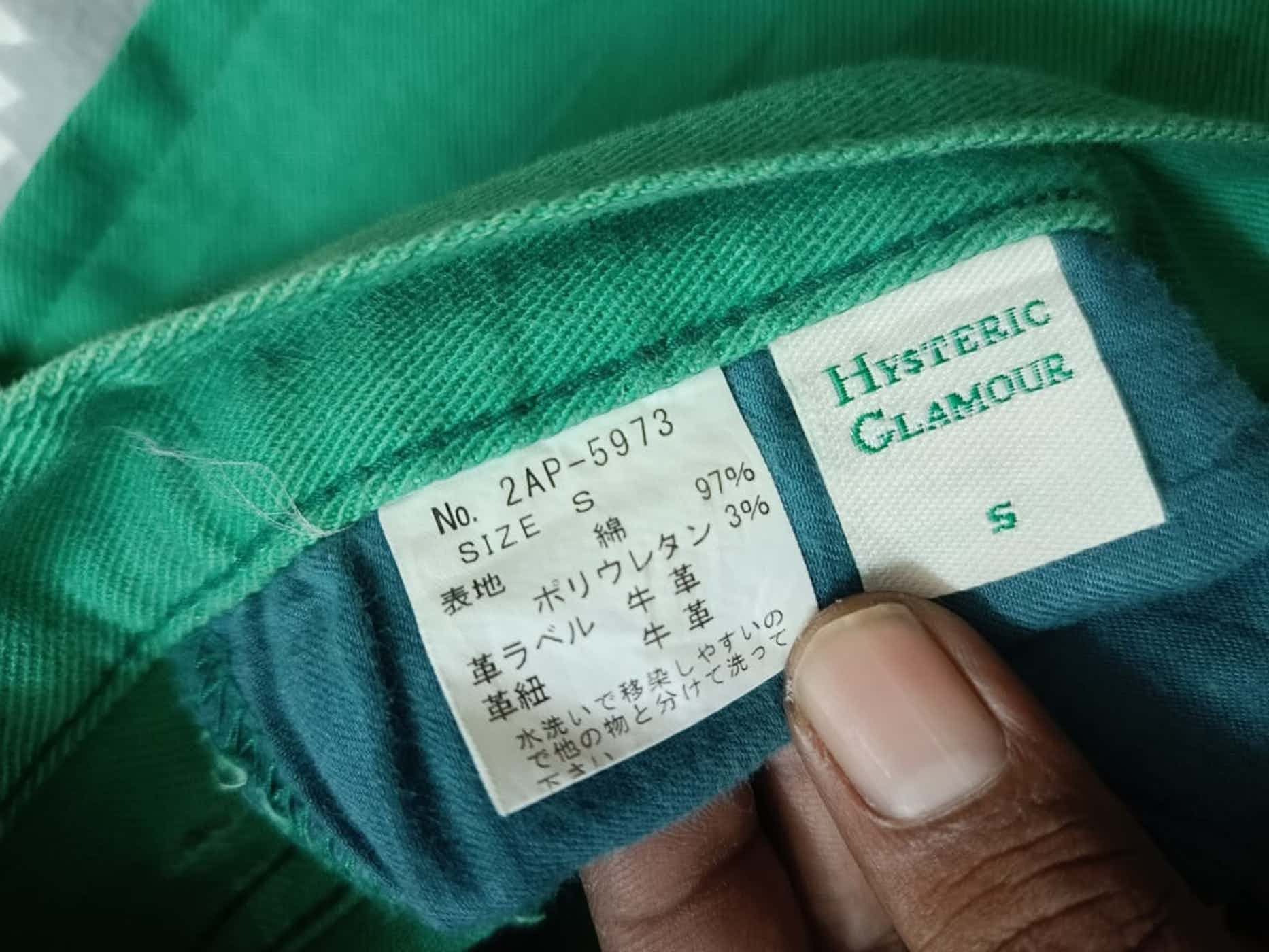 Hysteric Glamour 🔥🔥 Rare Vintage Hysteric Glamour Green Pants Size 30" / US 8 / IT 44 - 8 Thumbnail