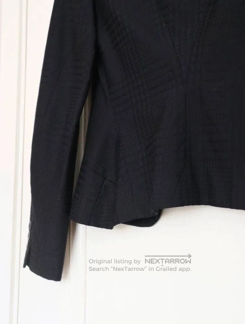 Junya Watanabe Junya Watanabe Black Silk Blazer Size US M / EU 48-50 / 2 - 5 Thumbnail