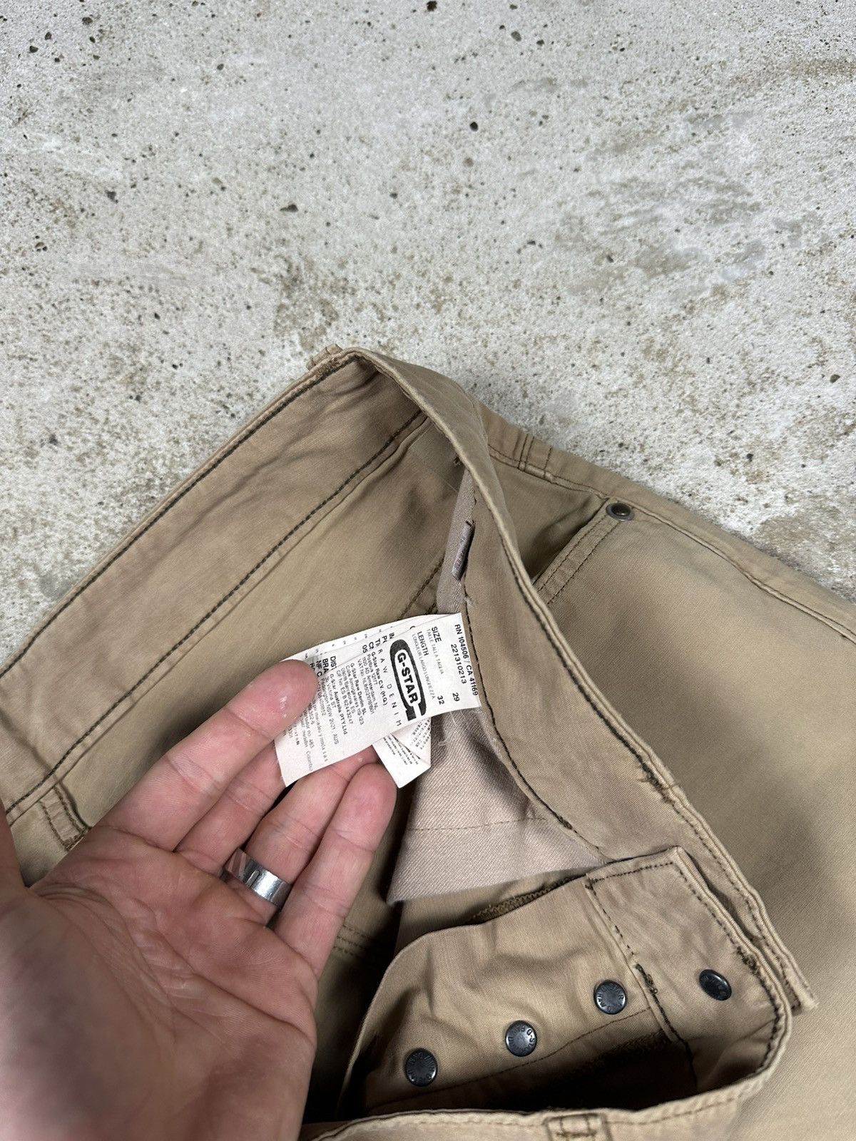 G-Star Vintage Y2K G Star Raw Morris Low Straight Coj Pants Size US 29 - 9 Thumbnail