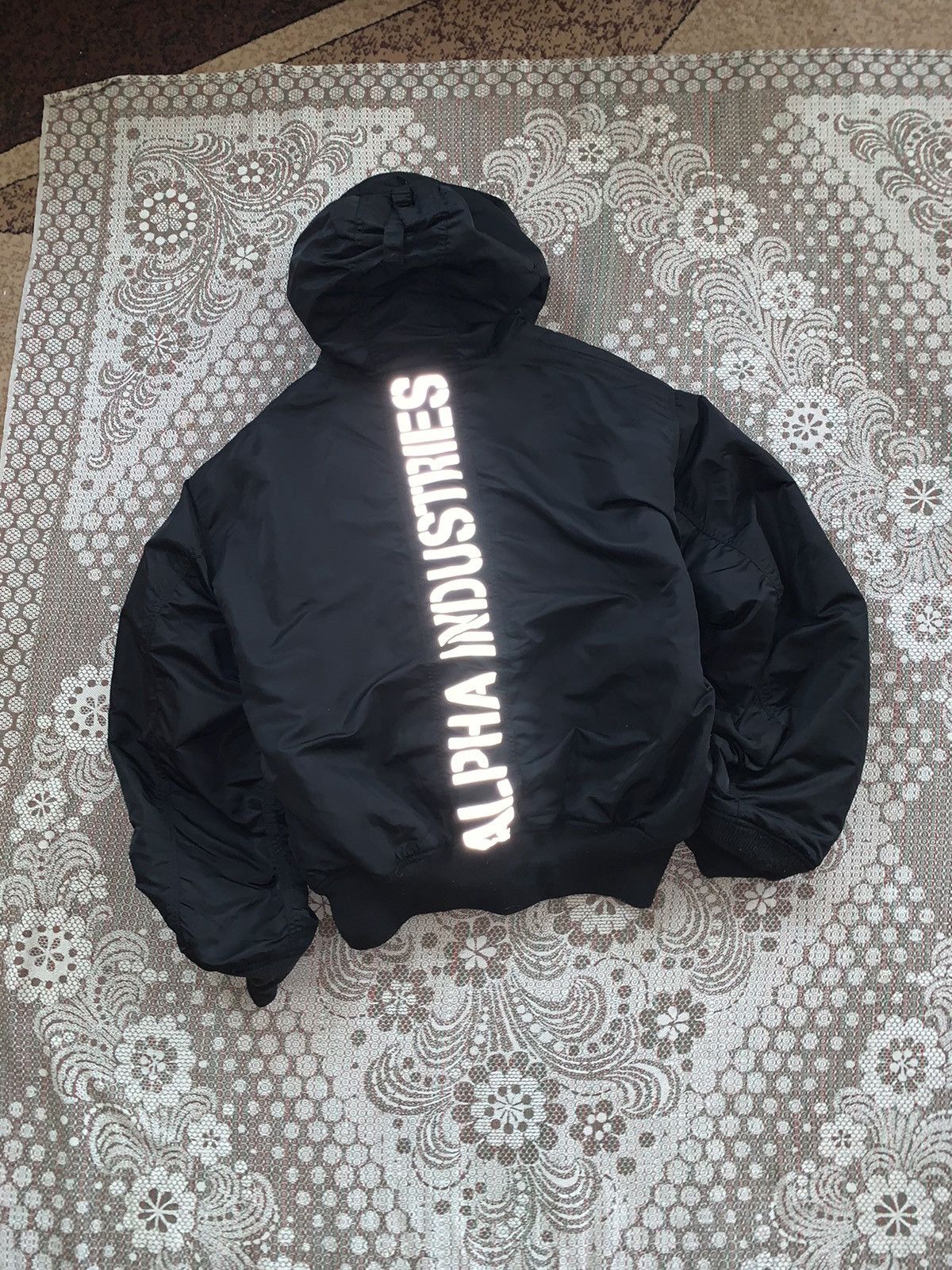 Alpha Industries × Vintage Alpha industries military style vintage bomber jacket Size US XXL / EU 58 / 5 - 6 Thumbnail