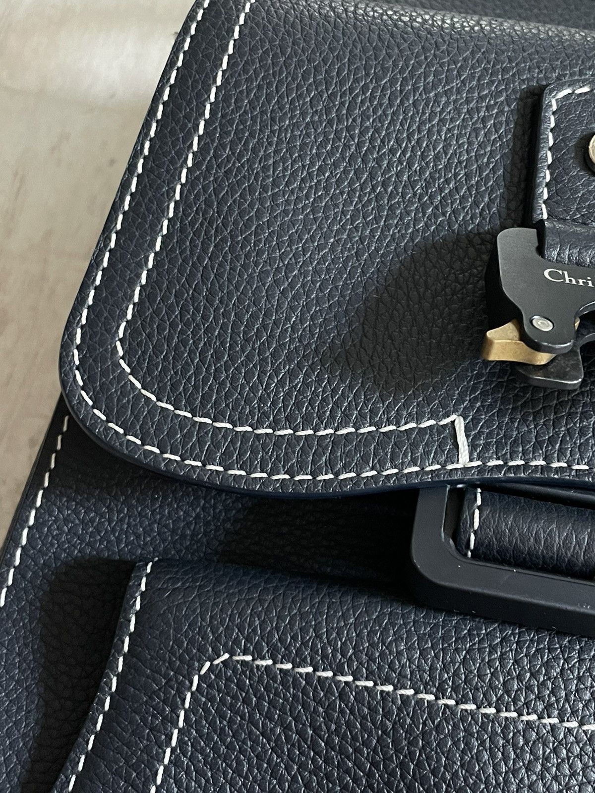 Dior Dior Gallop Backpack Dark Blue Size ONE SIZE - 9 Thumbnail