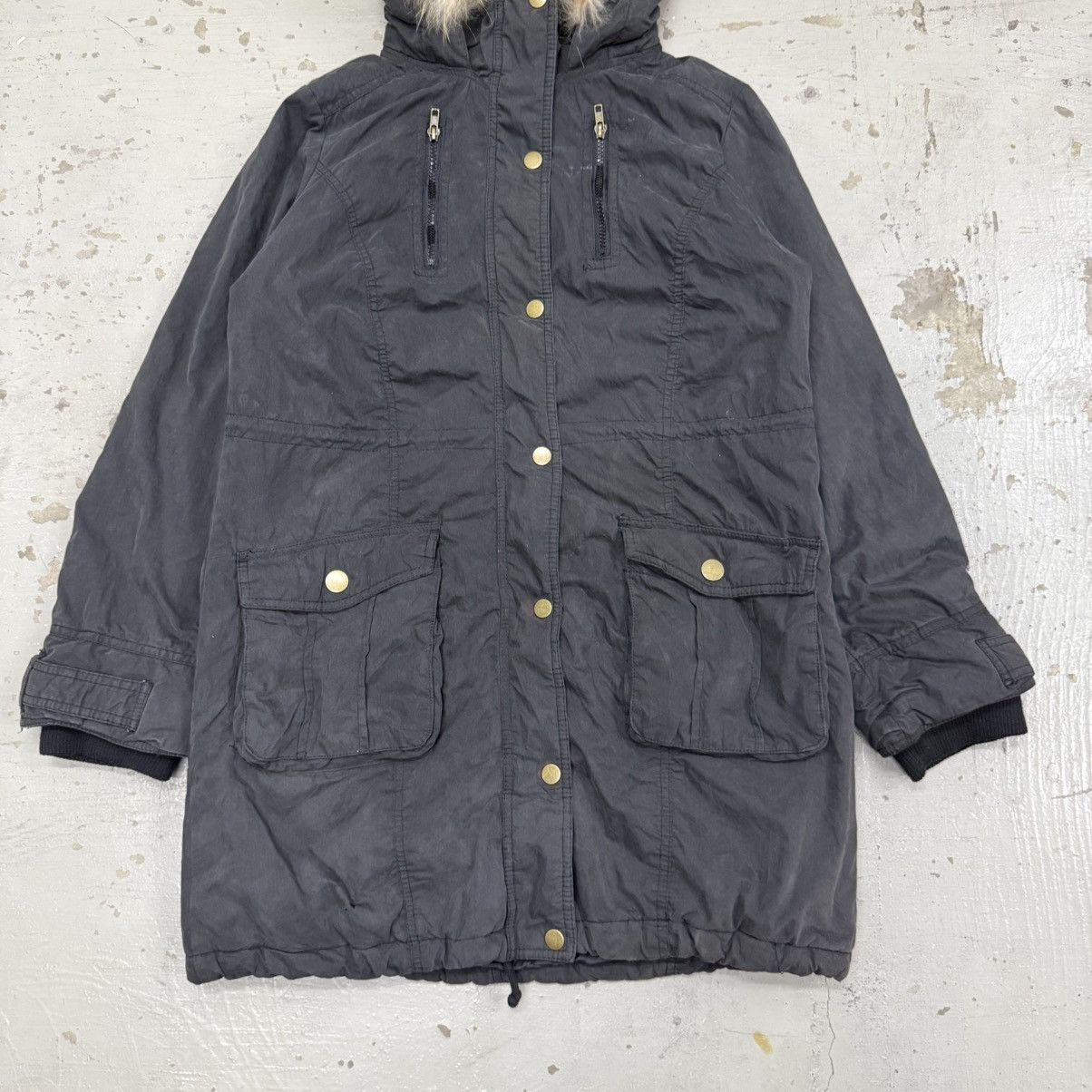 If Six Was Nine 2000s Colza - Vkei Style Fur Hoodie Parka Size US L / EU 52-54 / 3 - 2 Thumbnail