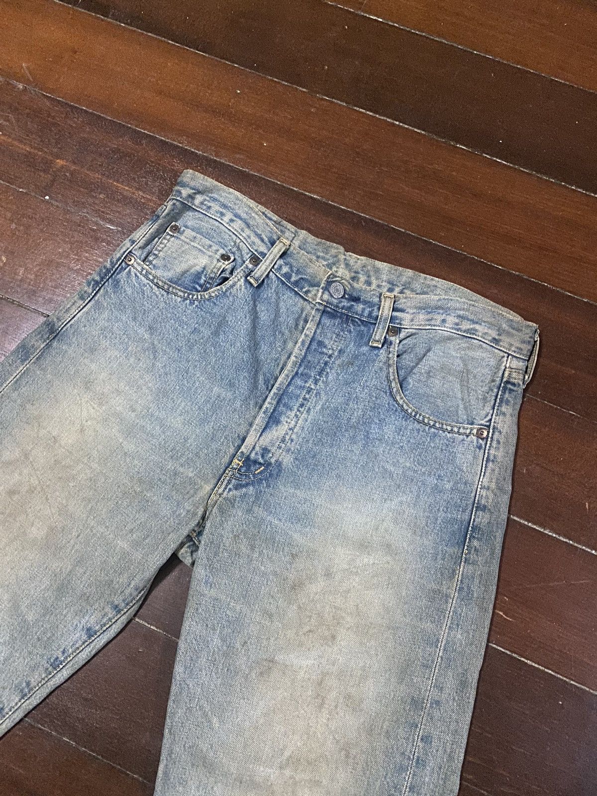Levi's Vintage Levi’s 503B XX Big E lvc Redline Distressed 34X29 Size US 34 / EU 50 - 5 Thumbnail