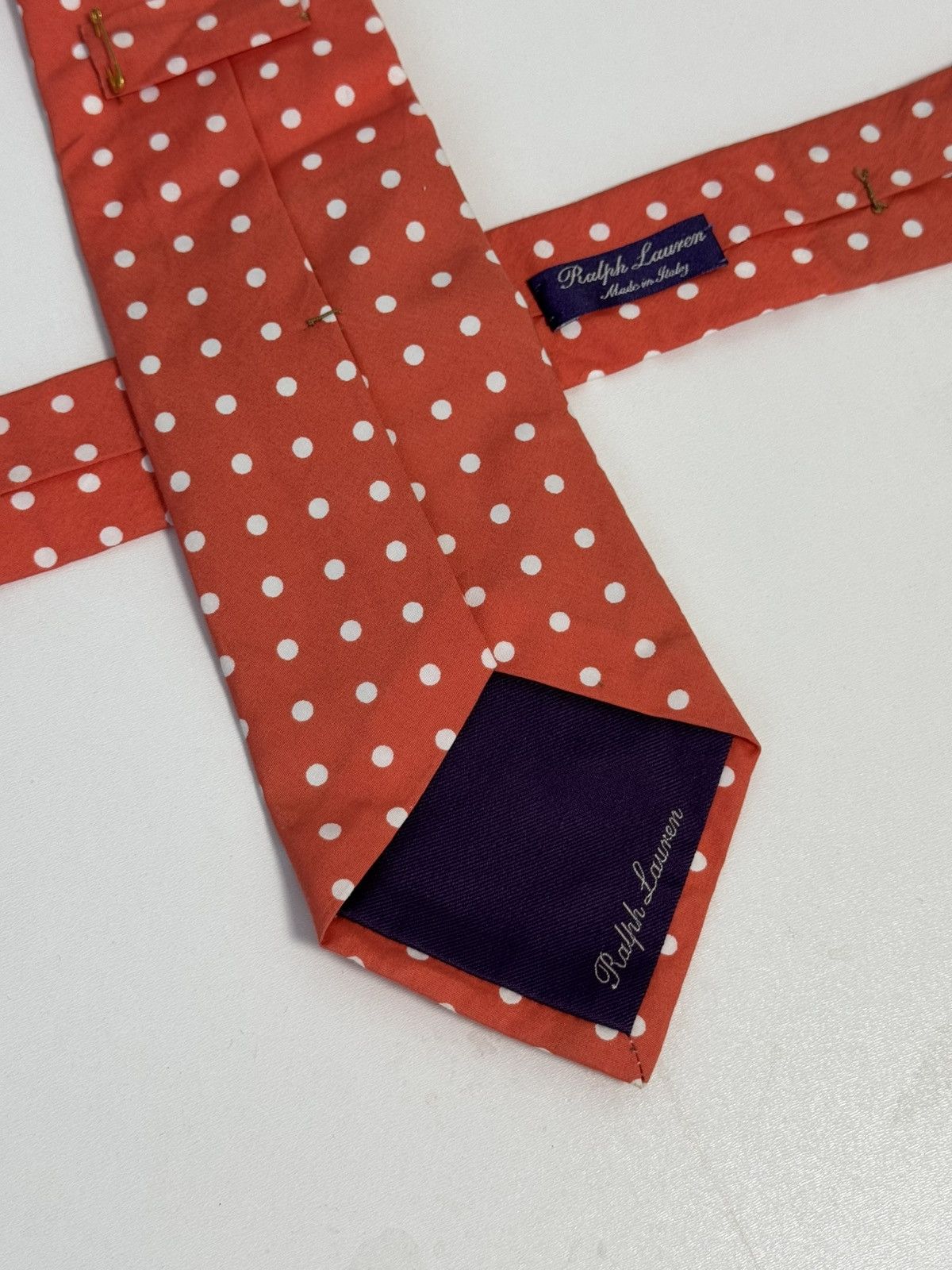 Ralph Lauren Purple Label Ralph Lauren Purple Label Mens Silk Tie Size ONE SIZE - 2 Thumbnail