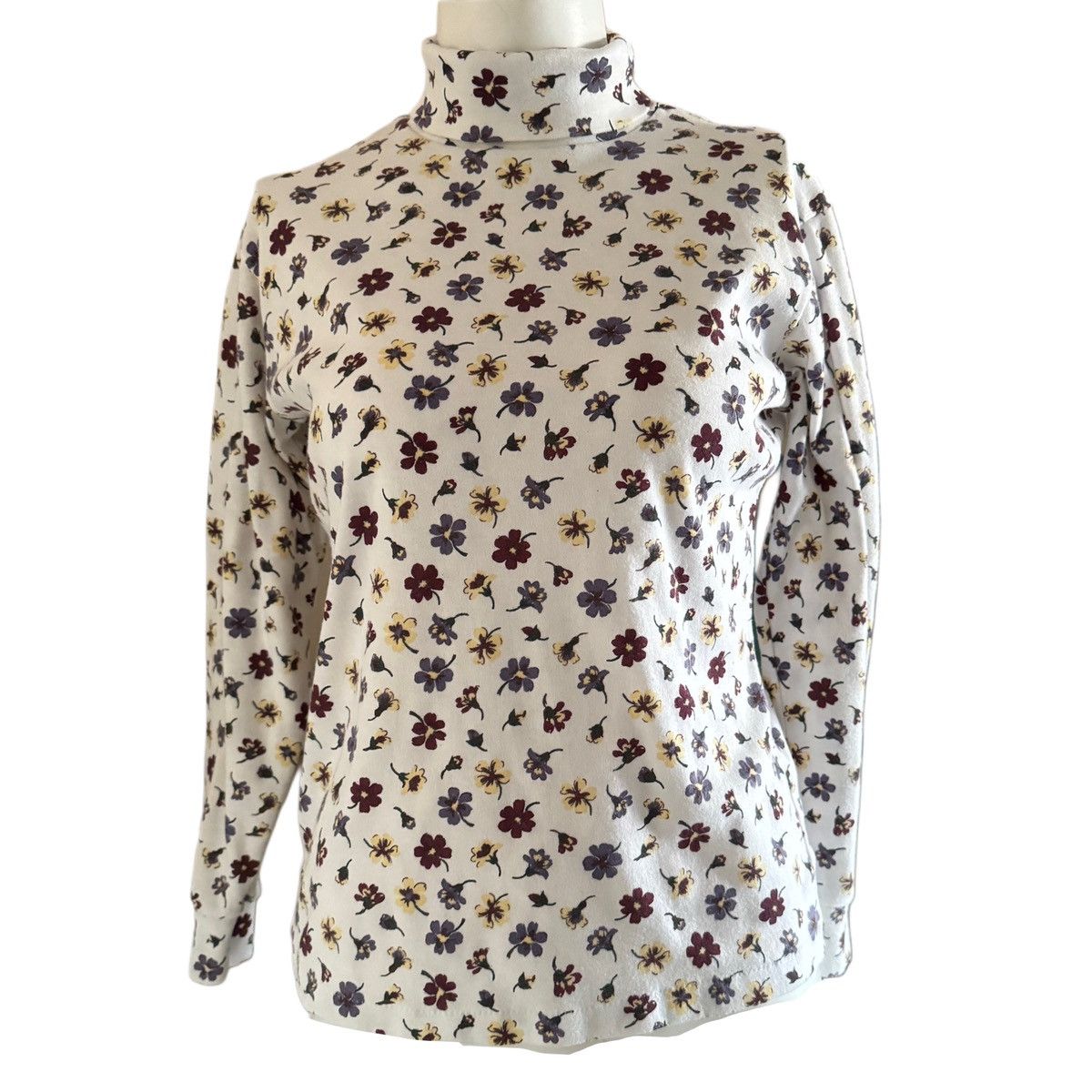 Vintage Bobbie Brooks women’s vintage 90s Medium pansies floral Size M / US 6-8 / IT 42-44 - 1 Thumbnail