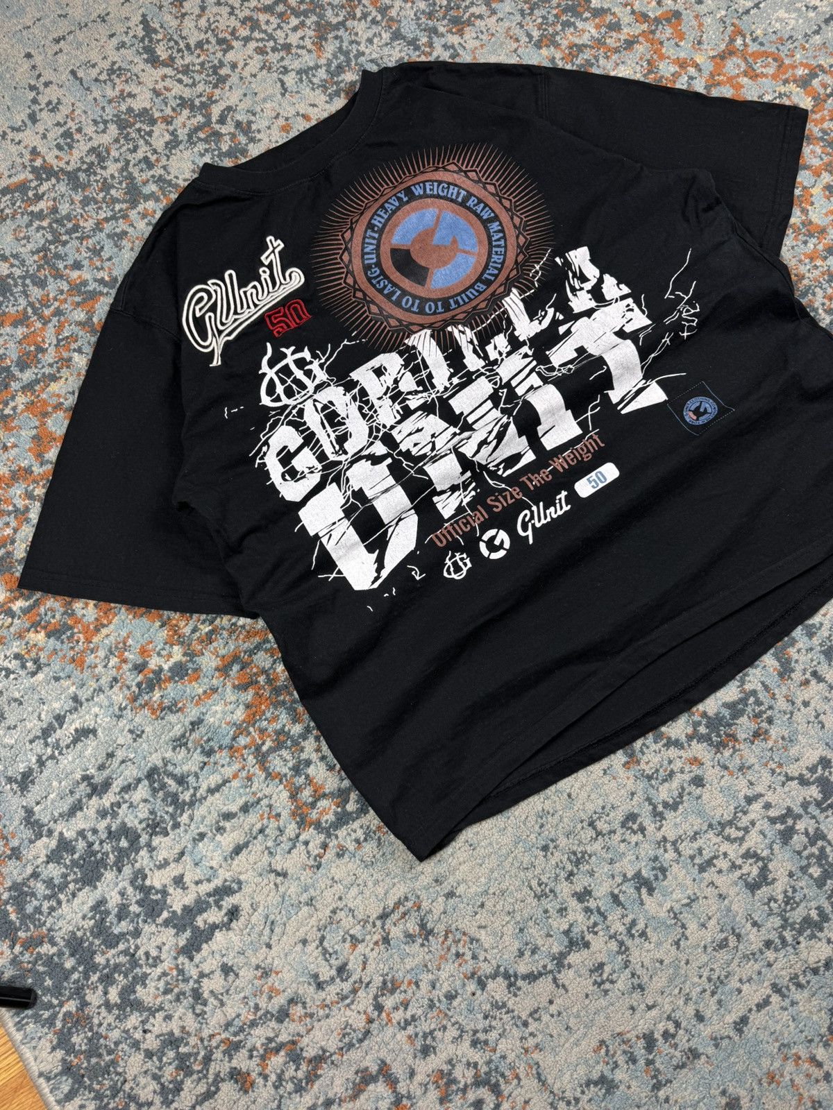 G-Unit × Vintage Vintage 90s G Unit 50 cent Gorillaz unit graphic tee Size US XL / EU 56 / 4 - 2 Thumbnail