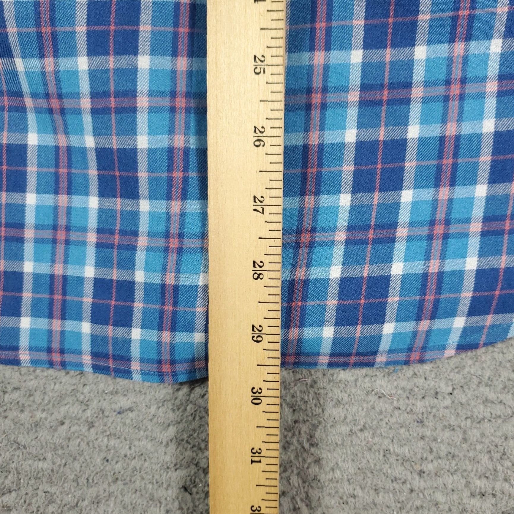Vineyard Vines Vineyard Vines Shirt Men Small Blue Plaid Long Sleeve Button-Up Cotton Mens Size US S / EU 44-46 / 1 - 5 Thumbnail