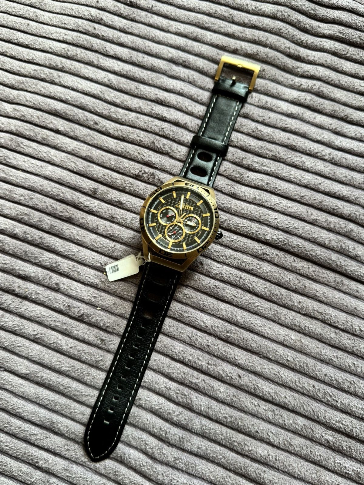 Jean Paul Gaultier Jean Paul Gaultier Archive Black Gold Man Watch Grail JPG Size ONE SIZE - 2 Thumbnail