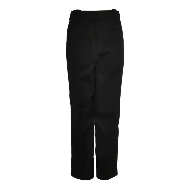 Prada Prada Black Cotton Blend Casual Pants Size 28" / US 6 / IT 42 - 1 Thumbnail