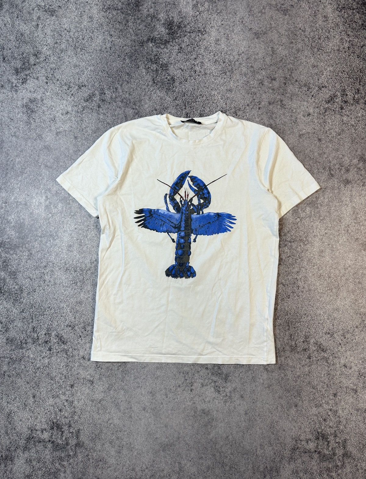 Designer Lanvin Flying Lobster Logo T-shirt Streetwear Rare Luxury L Size US L / EU 52-54 / 3 - 1 Thumbnail