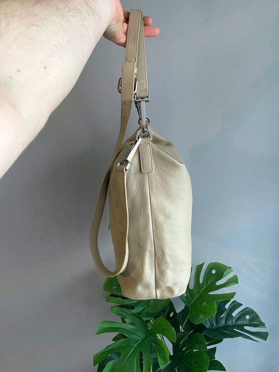 Other Coccinelle Women’s Beige Shoulder Leather Bag Size ONE SIZE - 7 Thumbnail