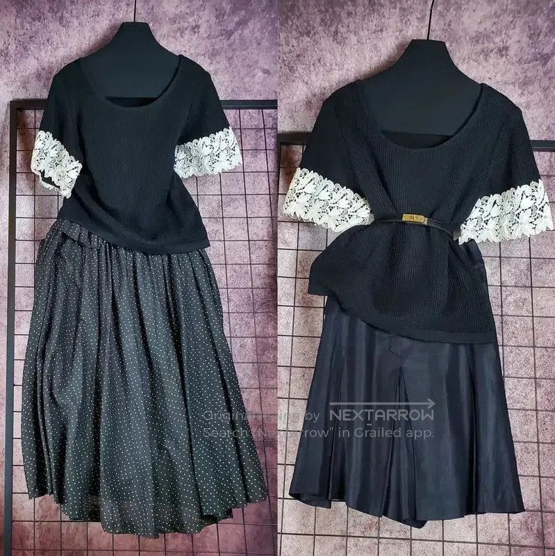 Dior Dior Summer Black Lace Short Sleeve Top . Size L / US 10 / IT 46 - 1 Thumbnail
