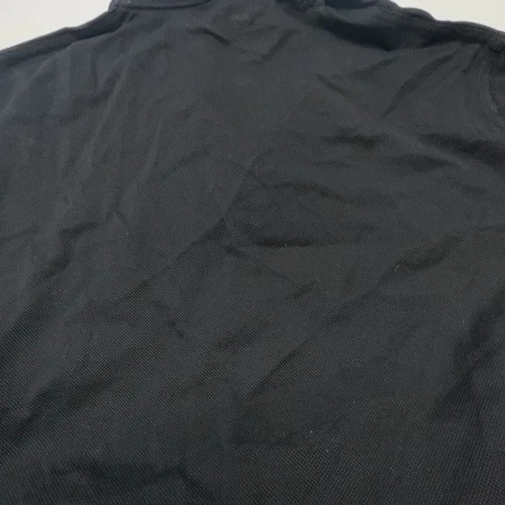 Saint Laurent Simple Black Polo Shirt-2507