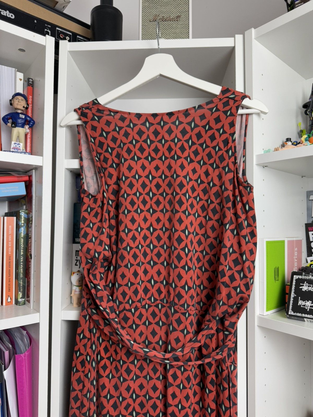 Designer × Diane von Furstenberg × Vintage Diane Von Furstenberg silk midi dress XS designer old money Size XS / US 0-2 / IT 36-38 - 6 Thumbnail