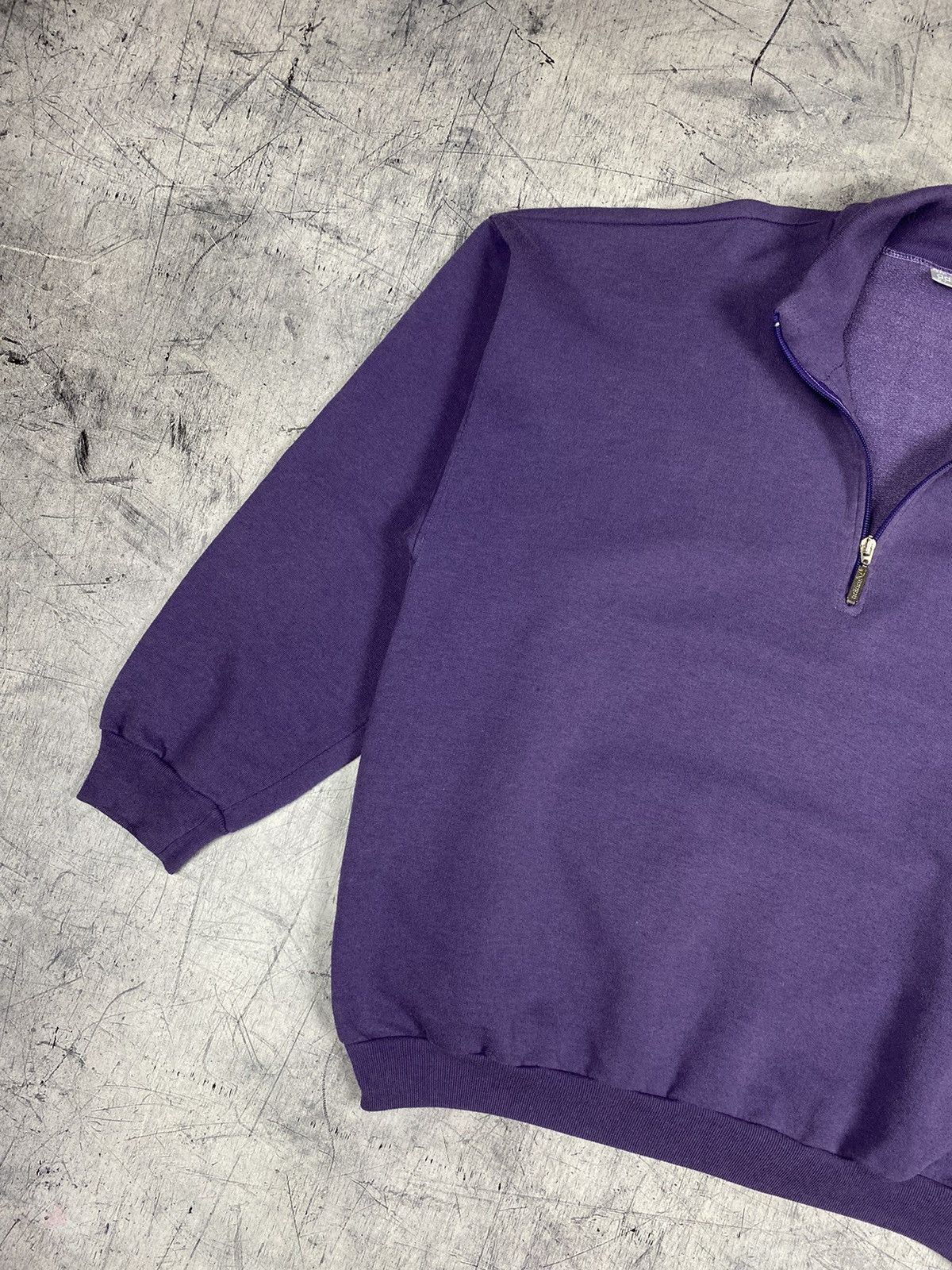 Adidas Vintage 90s Adidas Zip Up 1/2 Sweater Sweatshirt Hoodie Size US M / EU 48-50 / 2 - 4 Thumbnail