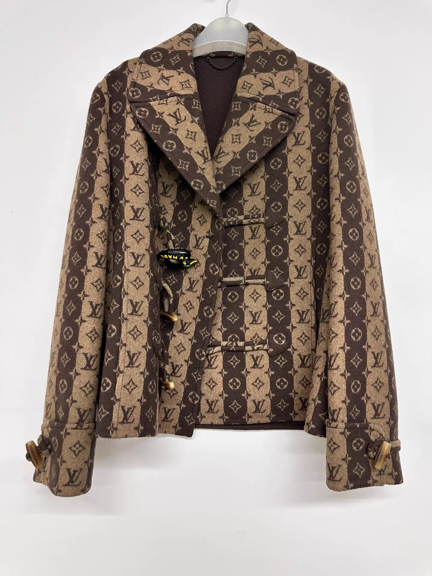 Louis Vuitton Louis Vuitton All Over Print Overcoat 46 Size US S / EU 44-46 / 1 - 1 Thumbnail