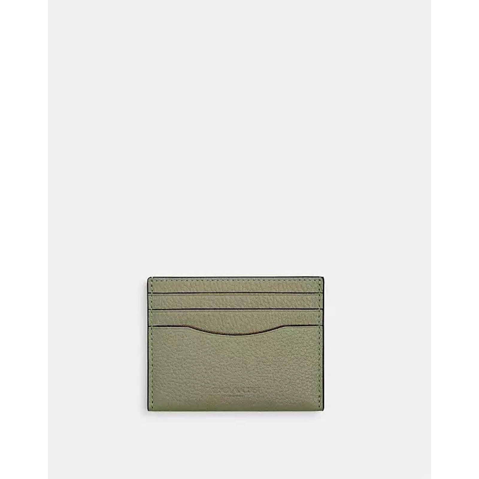 Coach NWT Coach Slim ID Card Case CP209 Leather Pistachio Size ONE SIZE - 4 Thumbnail
