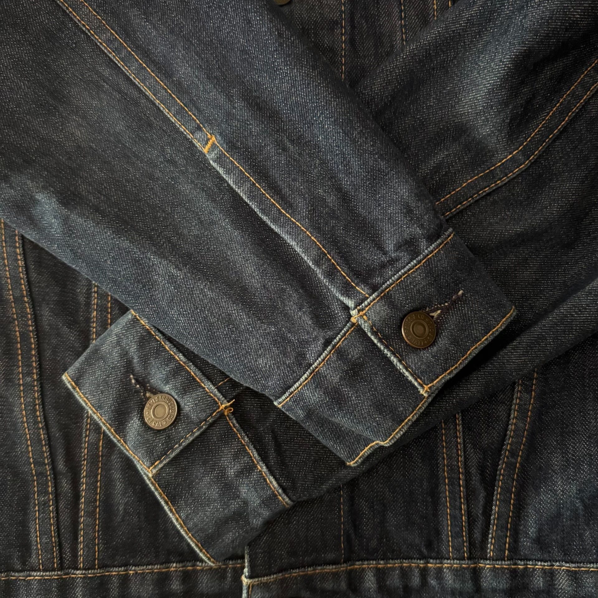 Levi's Vintage Clothing Levi's LVC70505 Raw Denim Jacket Size US XXS / EU 40 - 5 Thumbnail